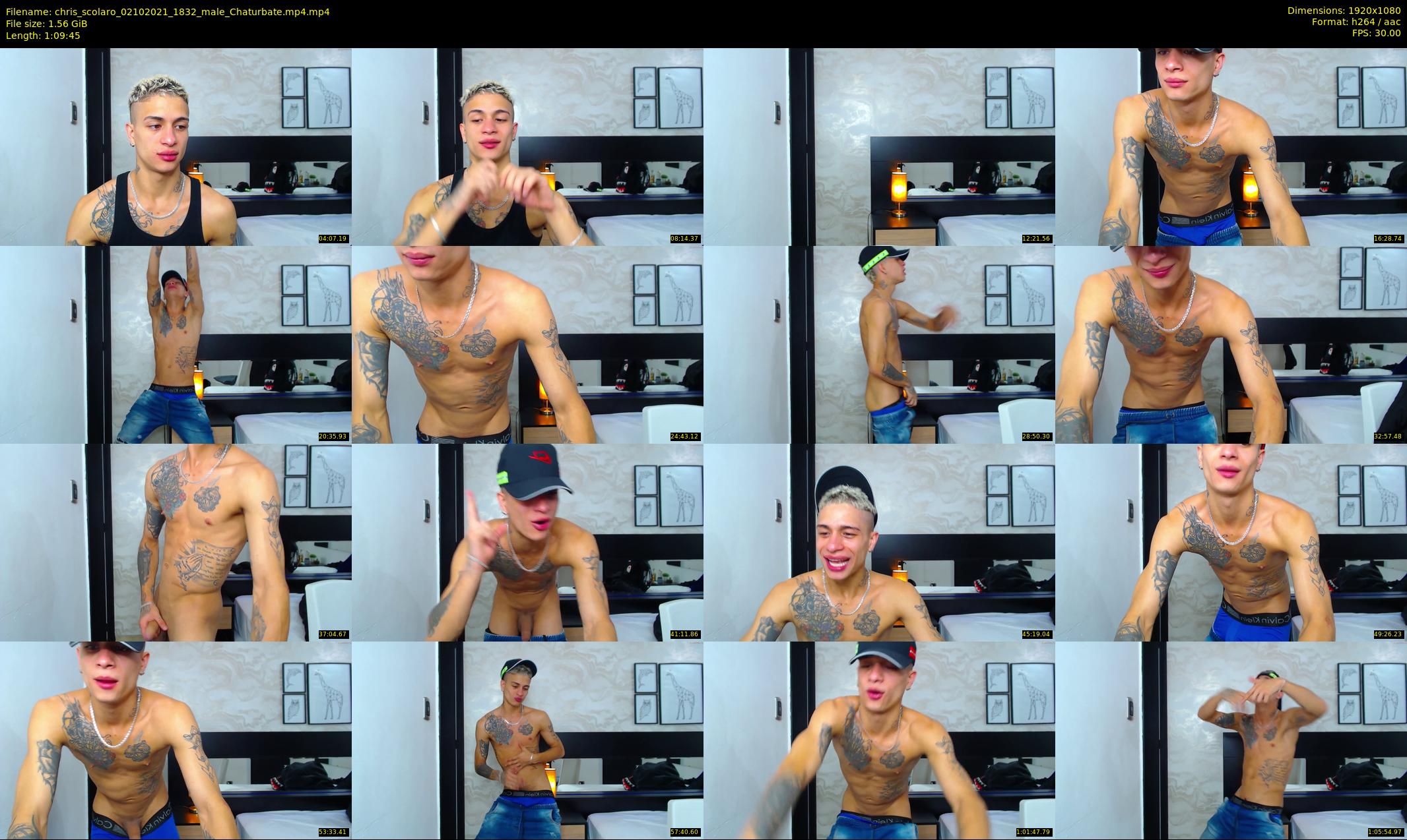 chris_scolaro — 70 minute Chaturbate male cam show recording, 1080p, Oct 2, 2021