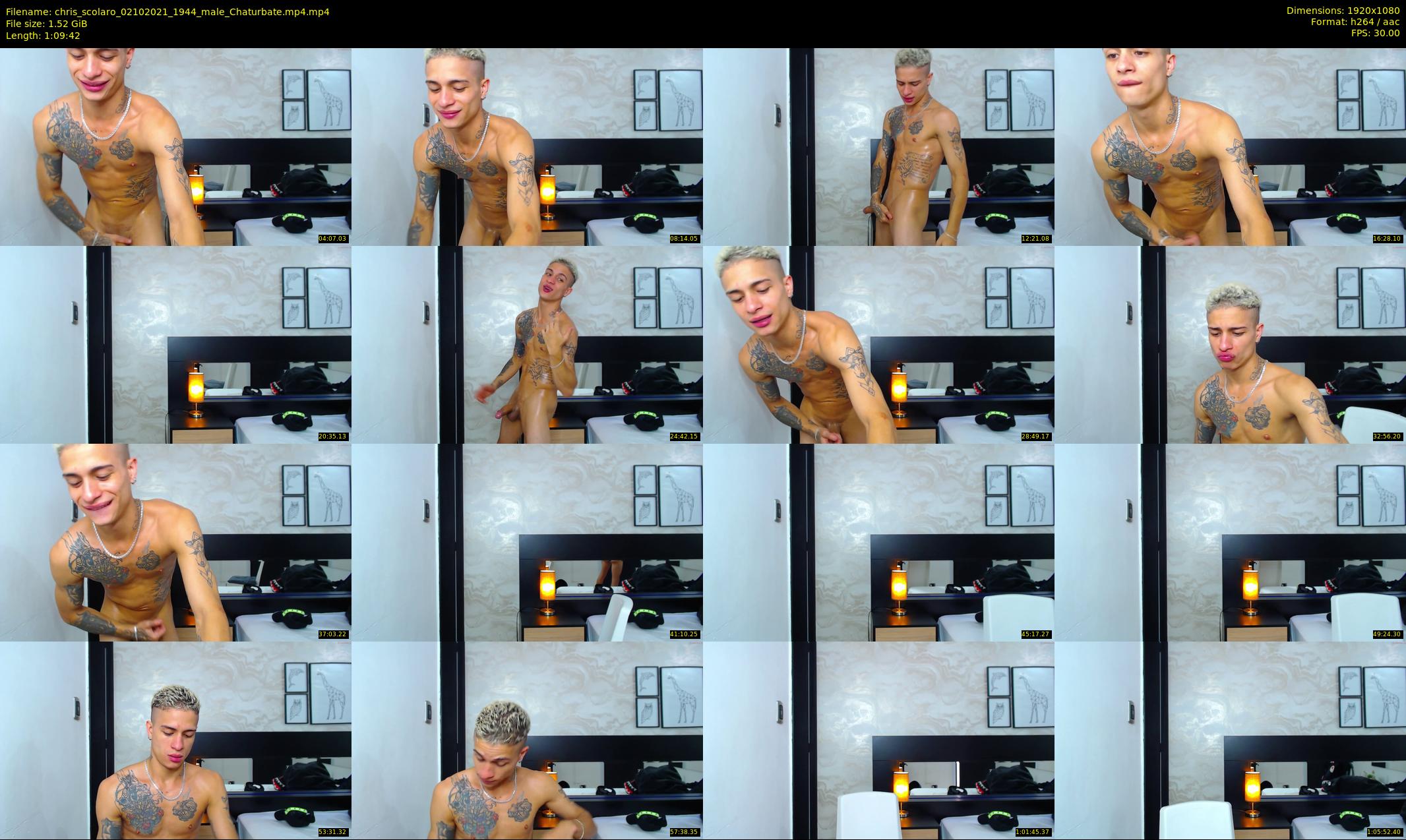 chris_scolaro — 70 minute Chaturbate male cam show recording, 1080p, Oct 2, 2021