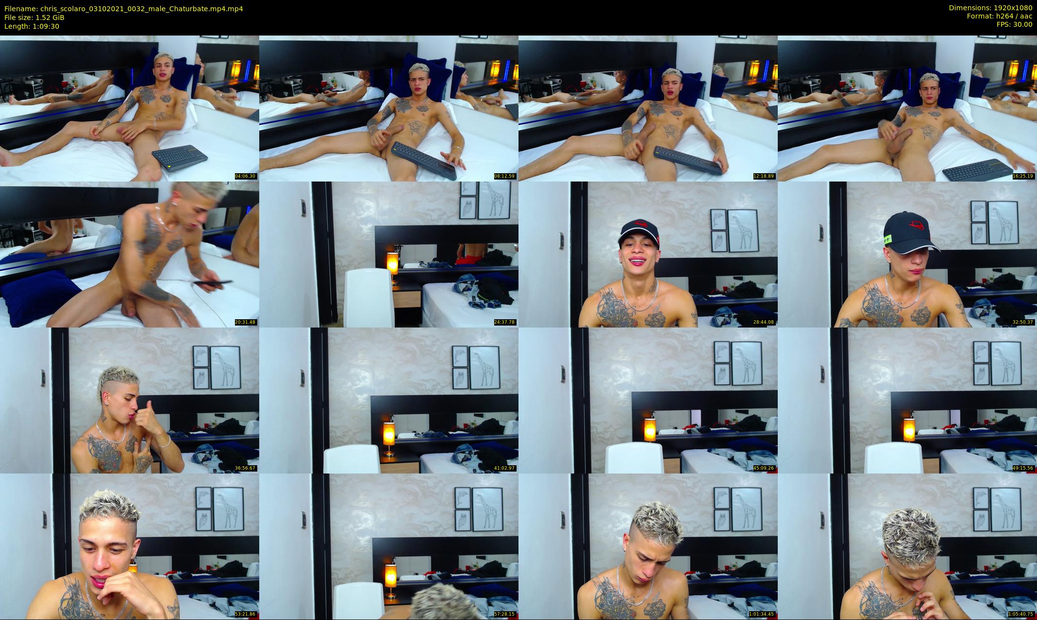 chris_scolaro — 70 minute Chaturbate male cam show recording, 1080p, Oct 3, 2021