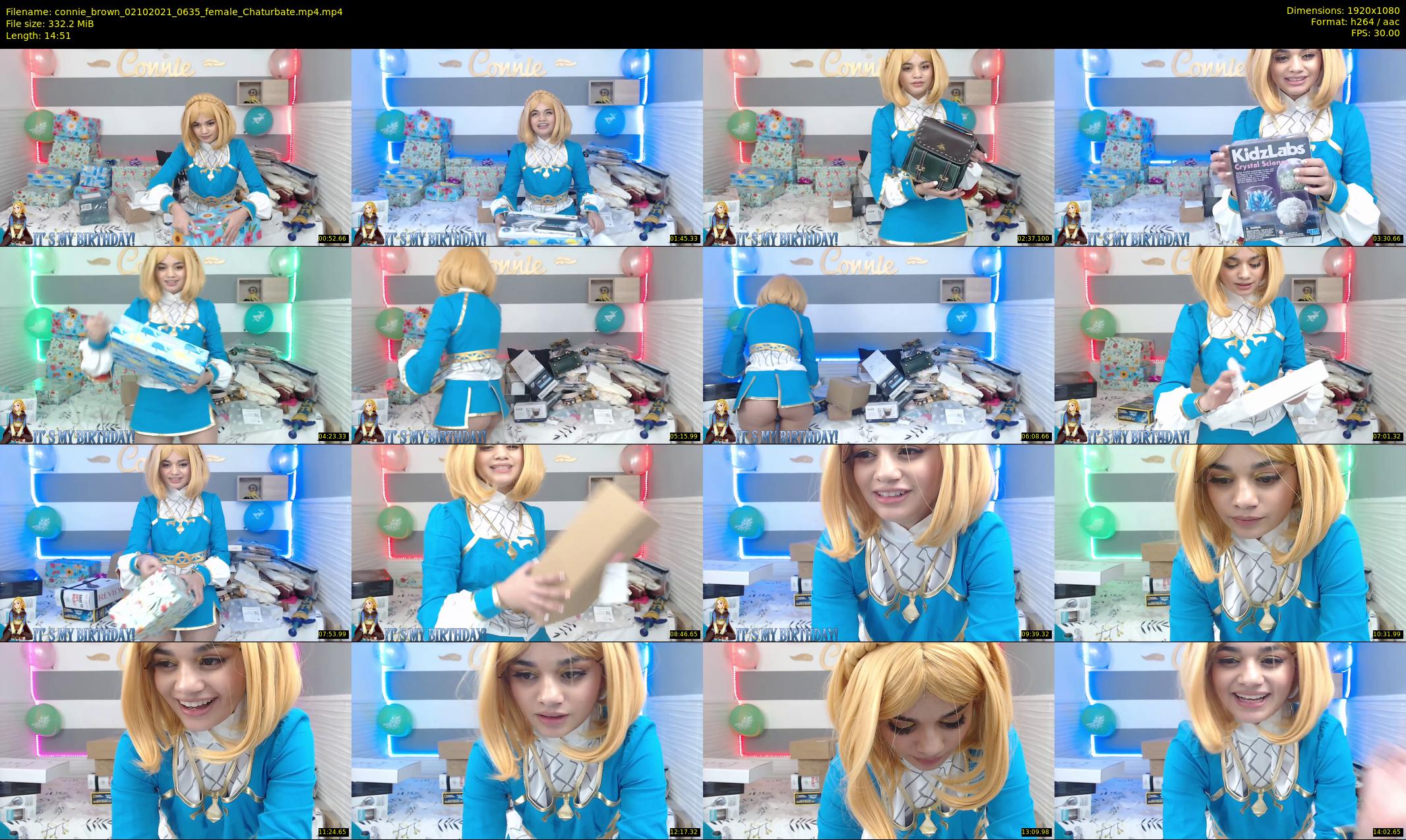 connie_brown — 15 minute Chaturbate female cam show recording, 1080p, Oct 2, 2021