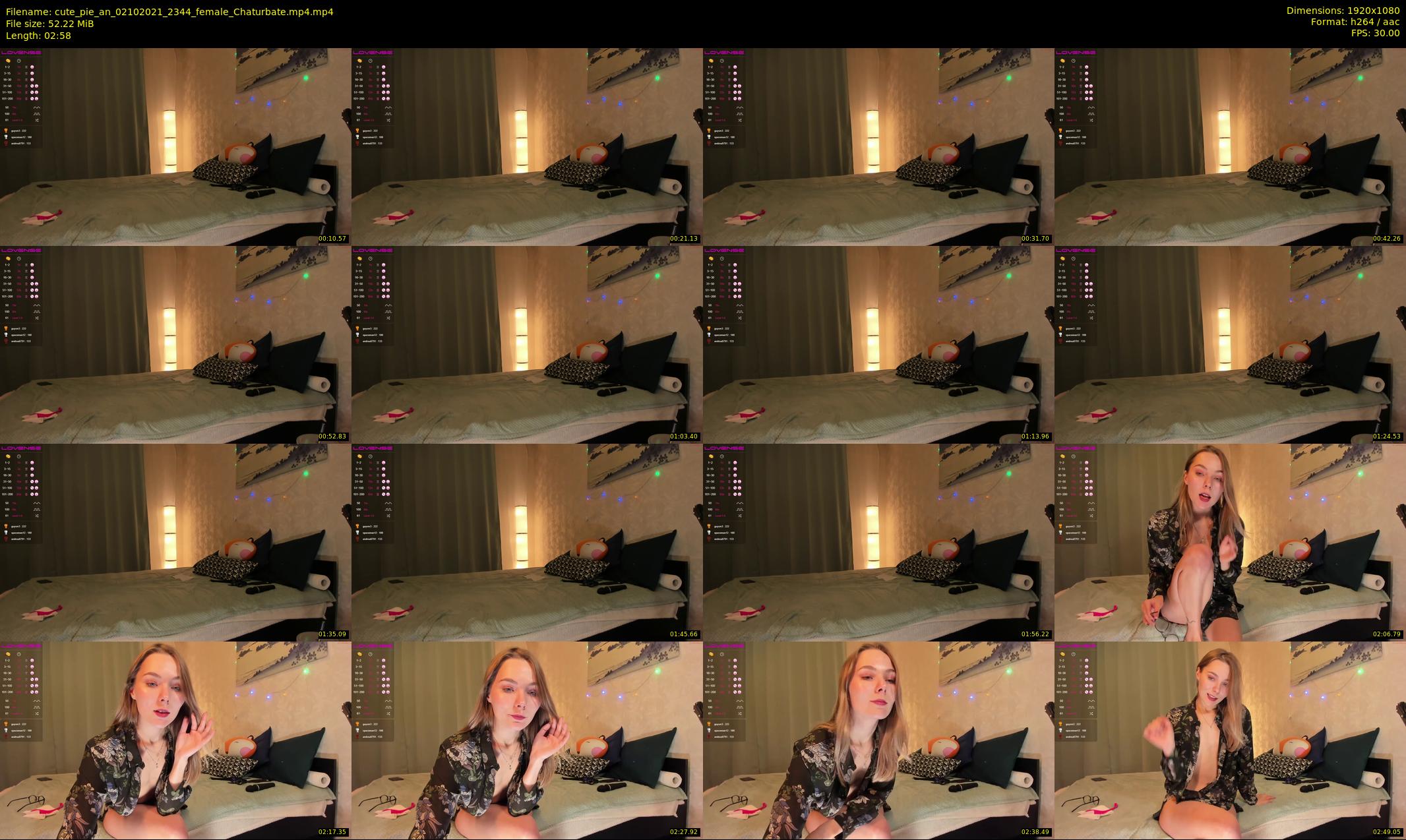 cute_pie_an — 3 minute Chaturbate female cam show recording, 1080p, Oct 2, 2021