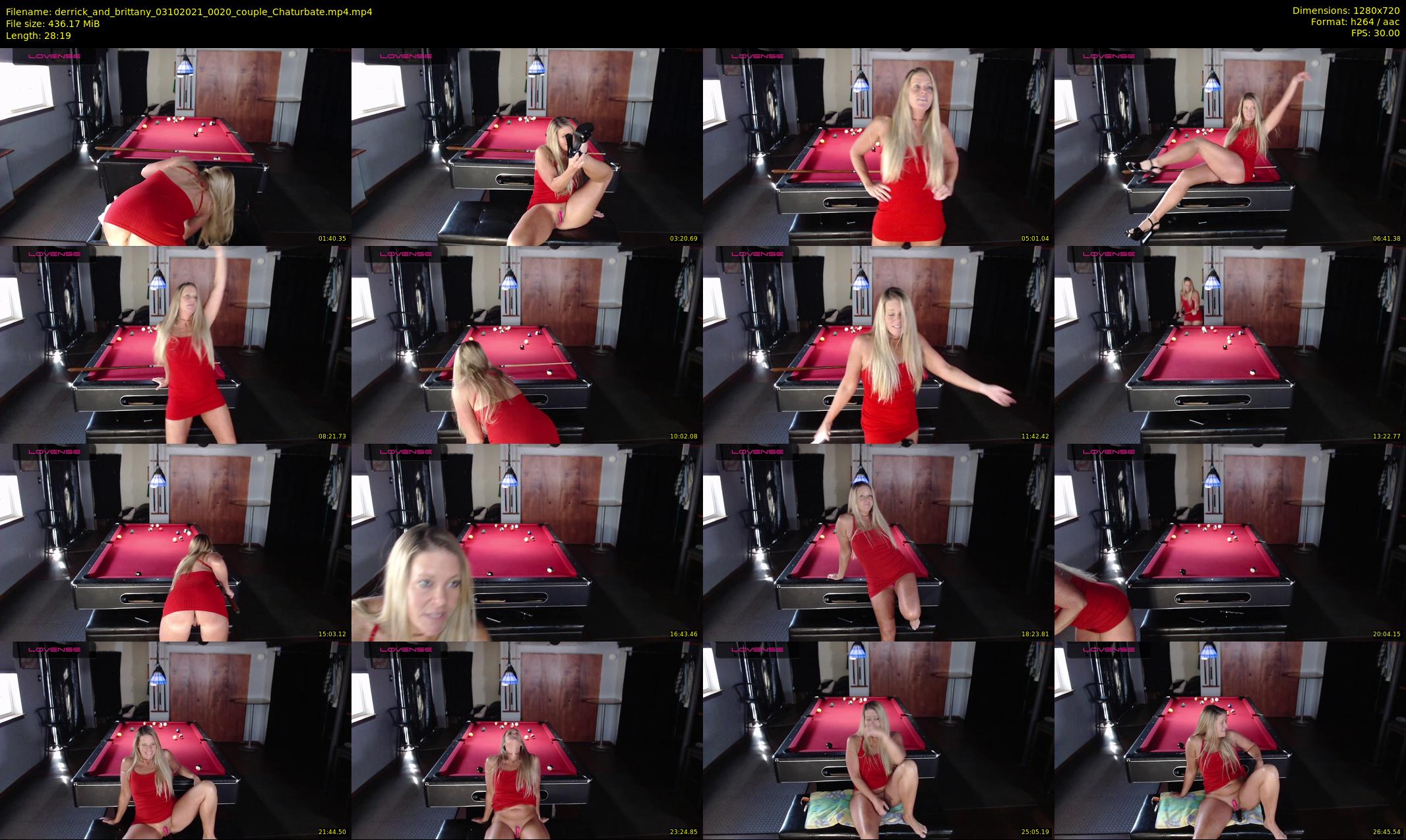 derrick_and_brittany — 29 minute Chaturbate couple cam show recording, 720p, Oct 3, 2021
