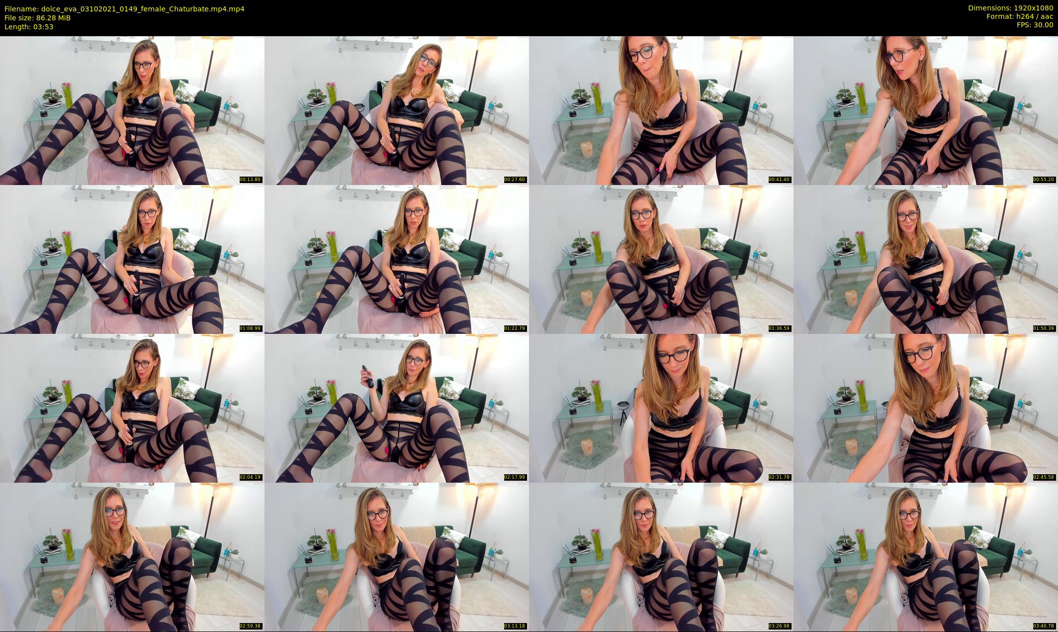 dolce_eva — 4 minute Chaturbate female cam show recording, 1080p, Oct 3, 2021
