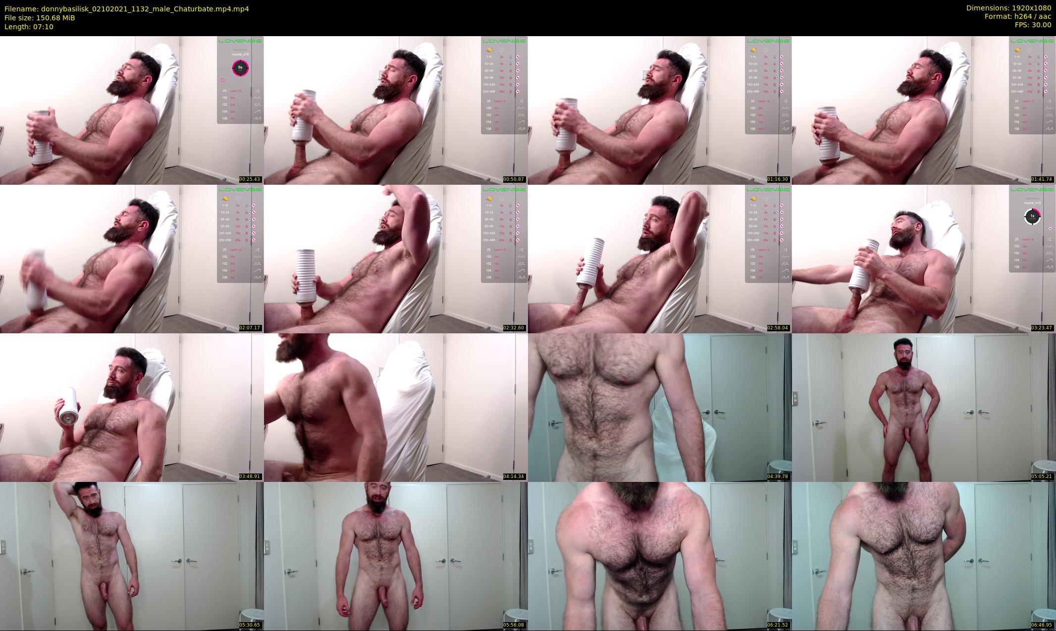 donnybasilisk — 8 minute Chaturbate male cam show recording, 1080p, Oct 2, 2021