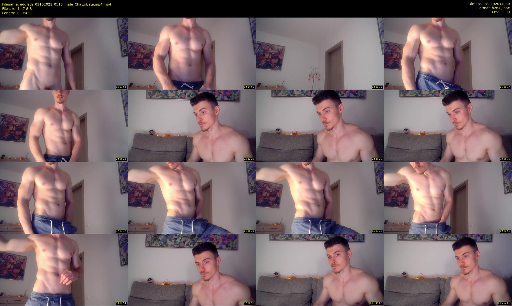 eddieds — 70 minute Chaturbate male cam show recording, 1080p, Oct 3, 2021