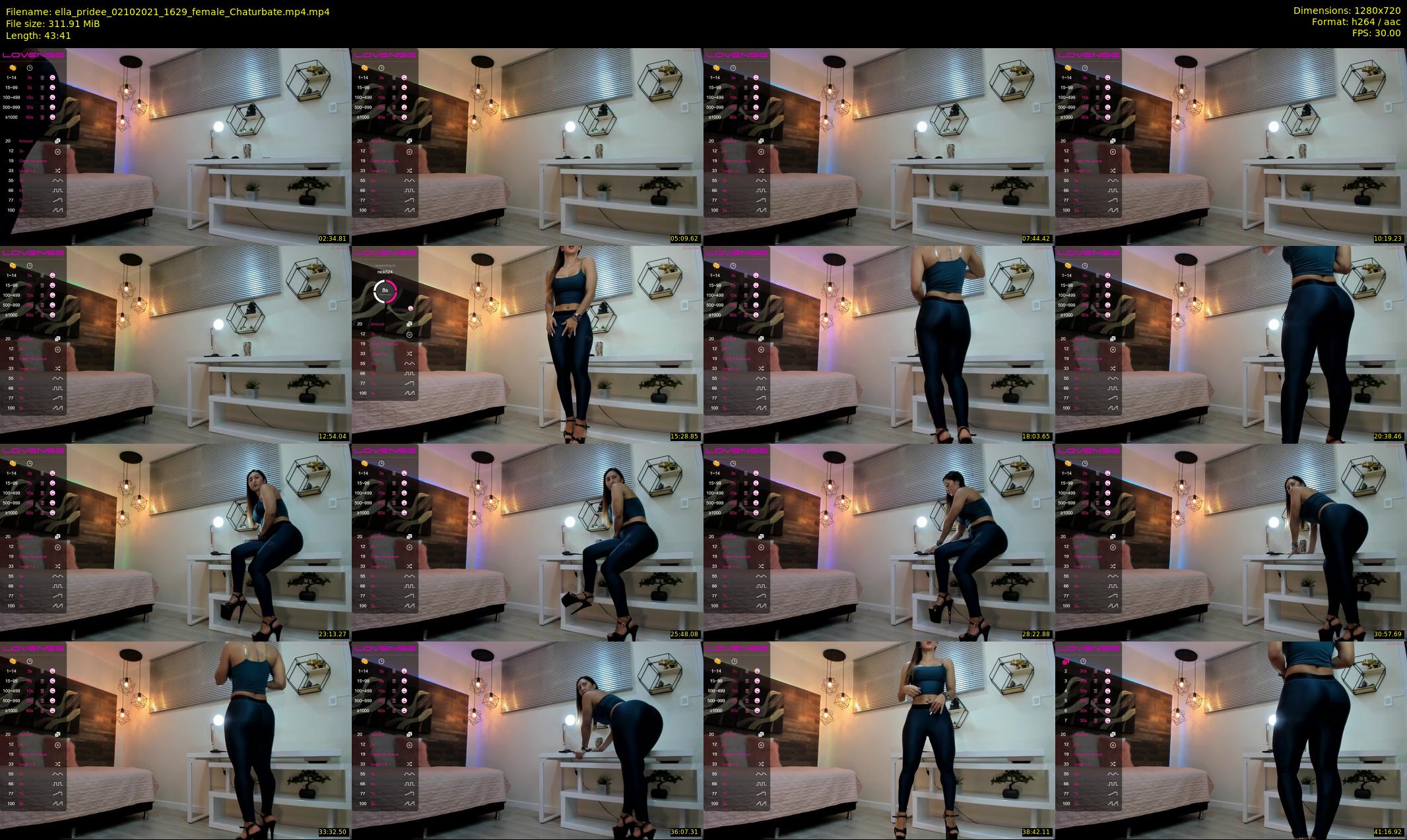 ella_pridee — 44 minute Chaturbate female cam show recording, 720p, Oct 2, 2021