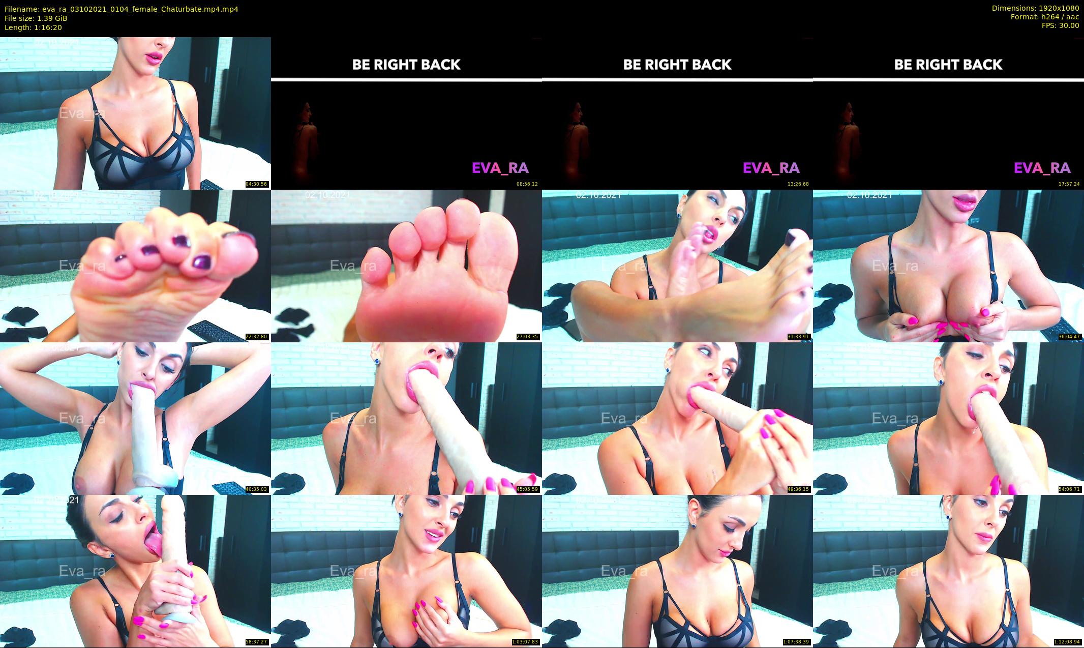 eva_ra — 77 minute Chaturbate female cam show recording, 1080p, Oct 3, 2021