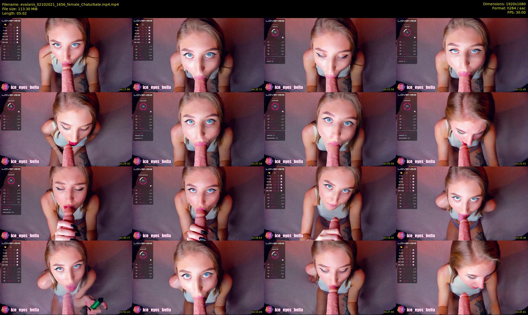 evalanis — 6 minute Chaturbate couple cam show recording, 1080p, Oct 2, 2021