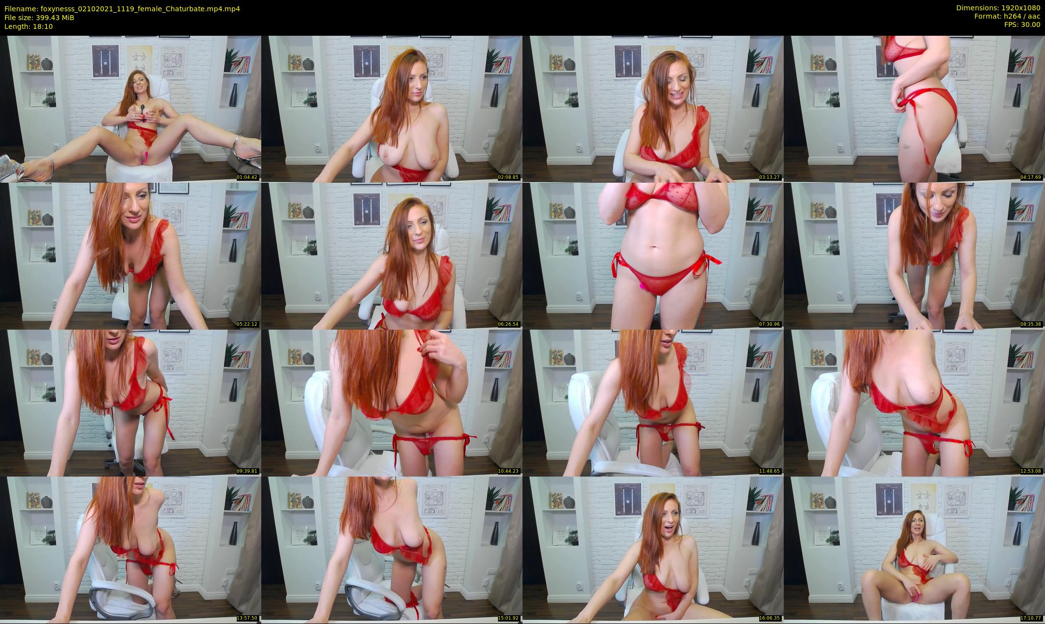 foxynesss — 19 minute Chaturbate female cam show recording, 1080p, Oct 2, 2021