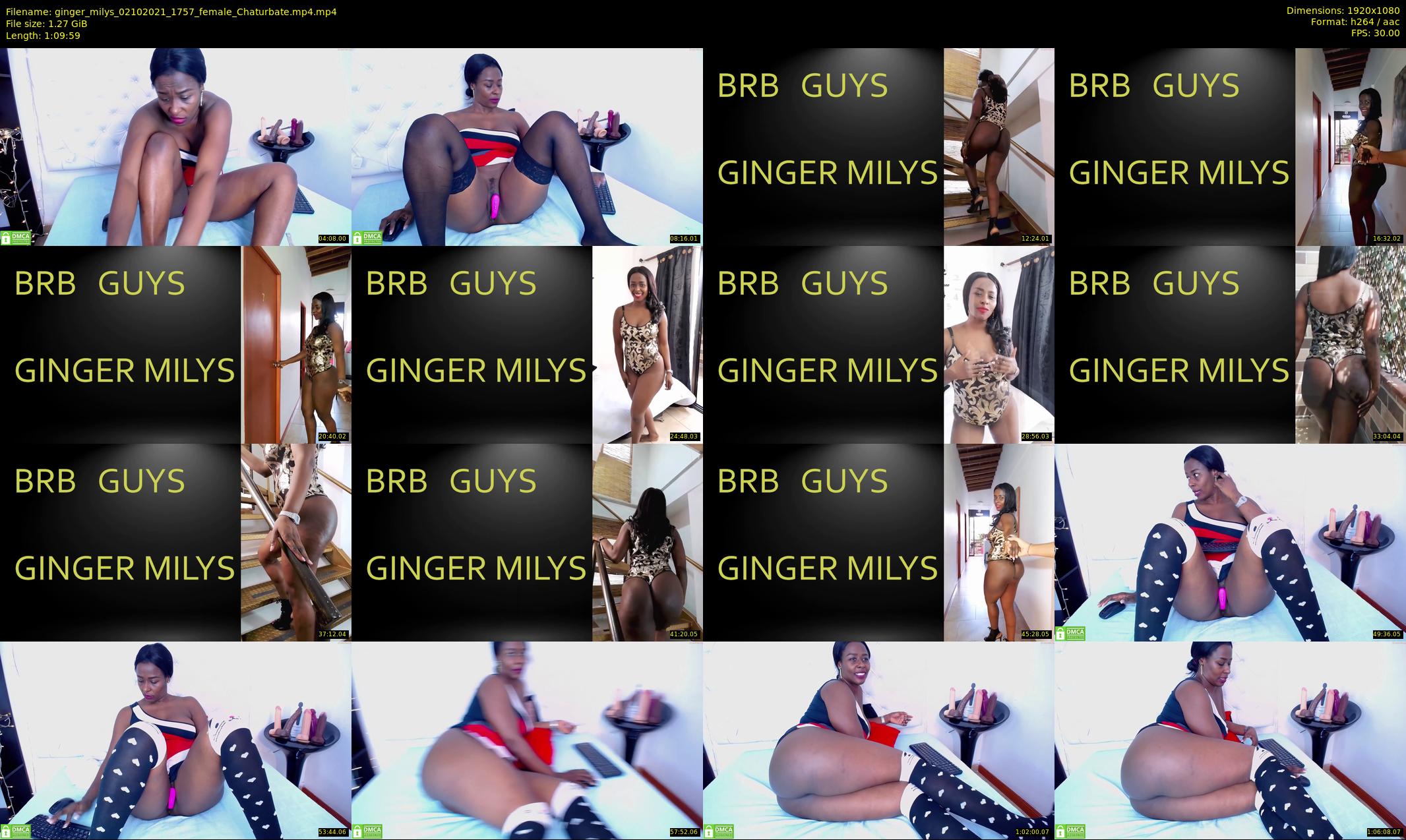 ginger_milys — 70 minute Chaturbate female cam show recording, 1080p, Oct 2, 2021