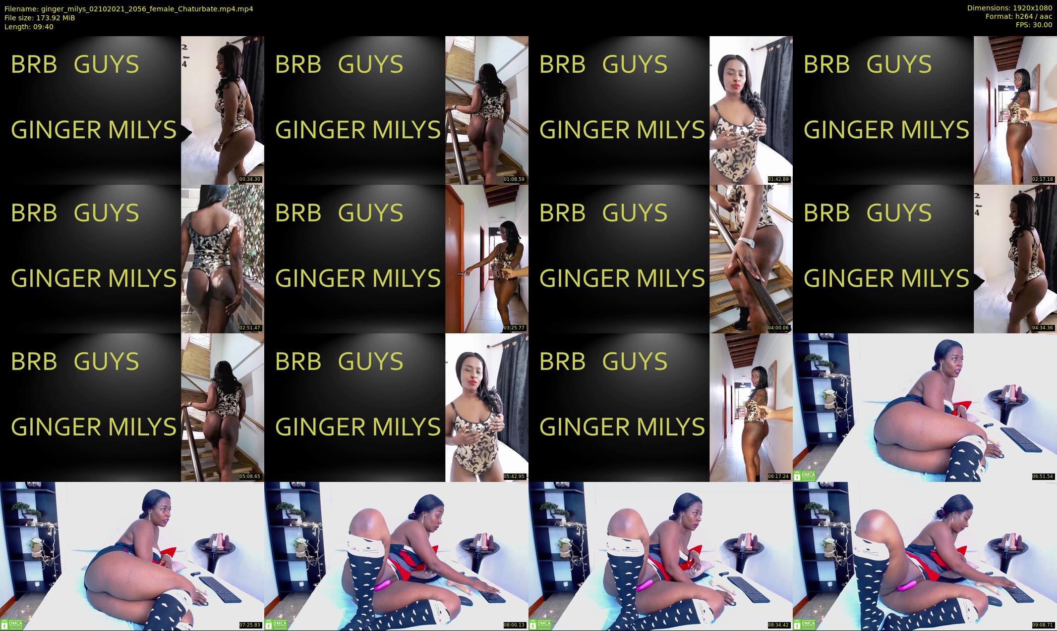 ginger_milys — 10 minute Chaturbate female cam show recording, 1080p, Oct 2, 2021
