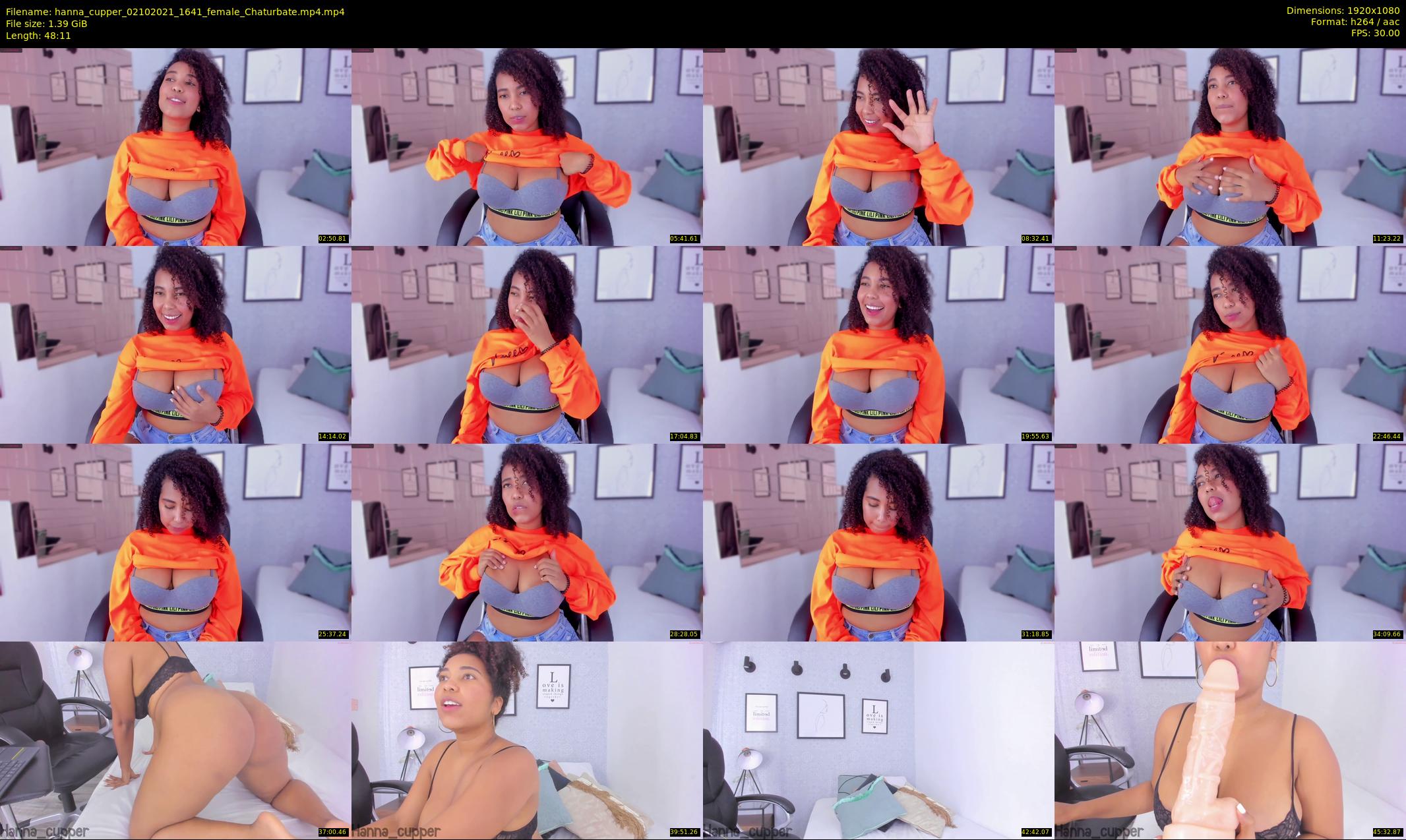 hanna_cupper — 49 minute Chaturbate female cam show recording, 1080p, Oct 2, 2021
