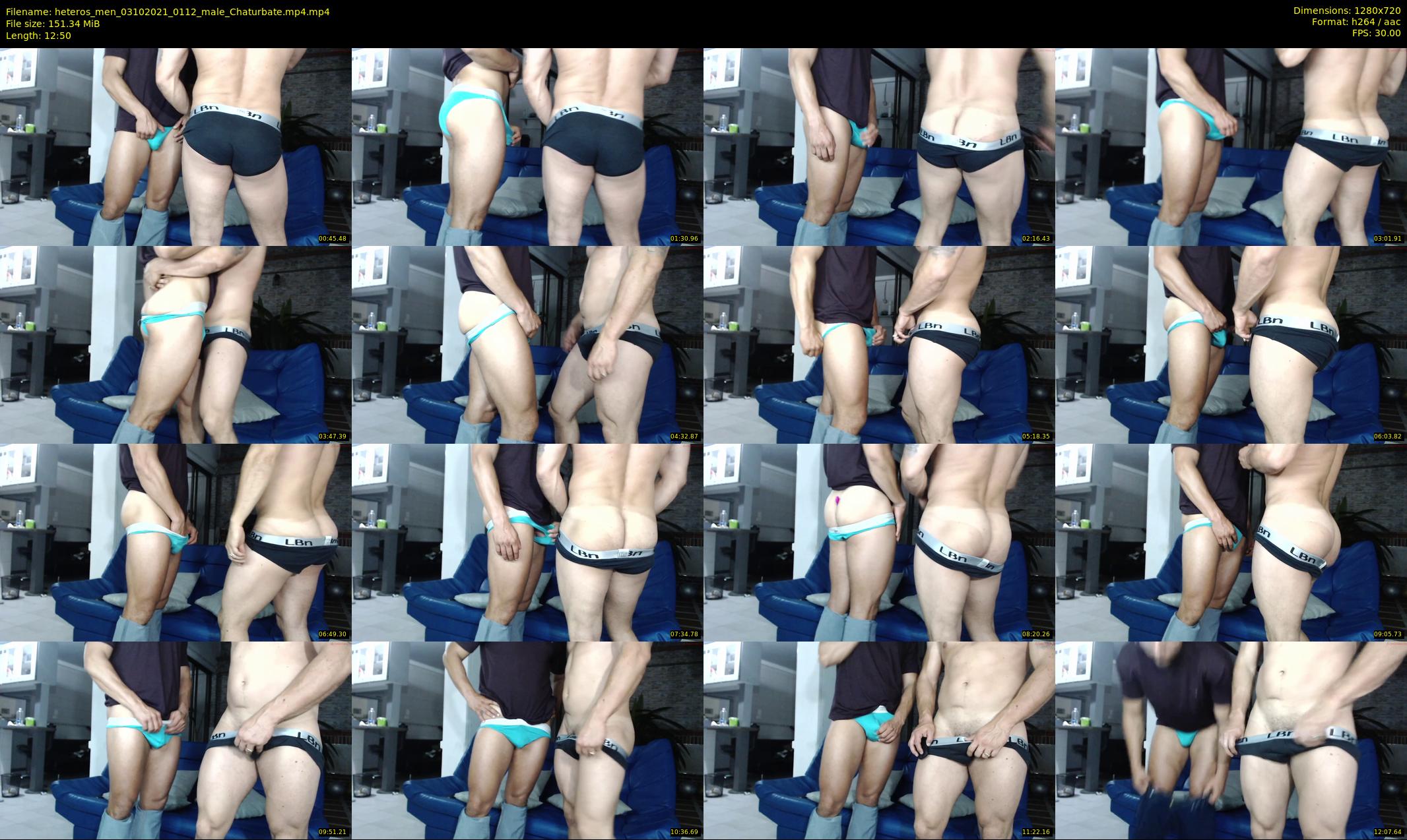 heteros_men — 13 minute Chaturbate male cam show recording, 720p, Oct 3, 2021