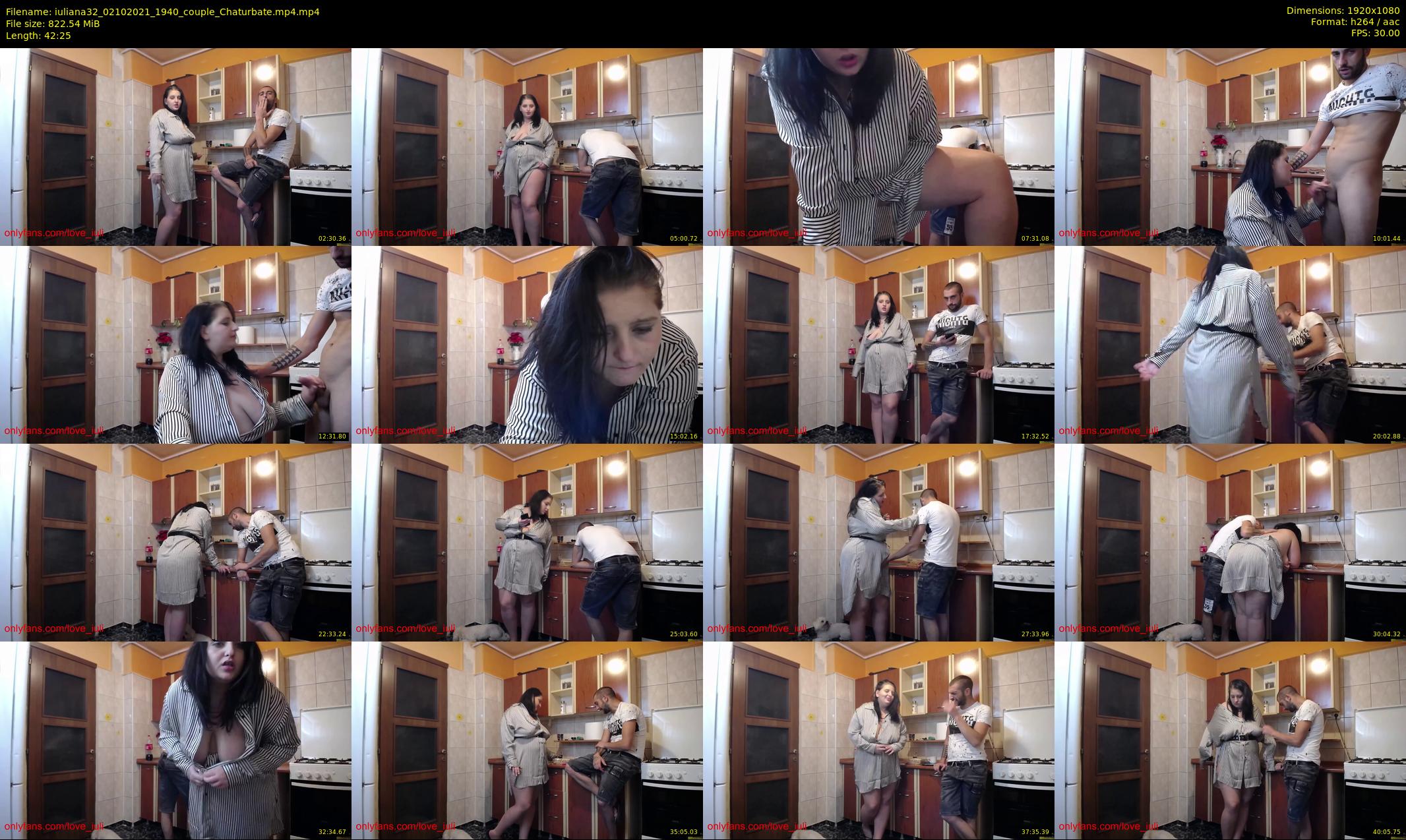 iuliana32 — 43 minute Chaturbate couple cam show recording, 1080p, Oct 2, 2021