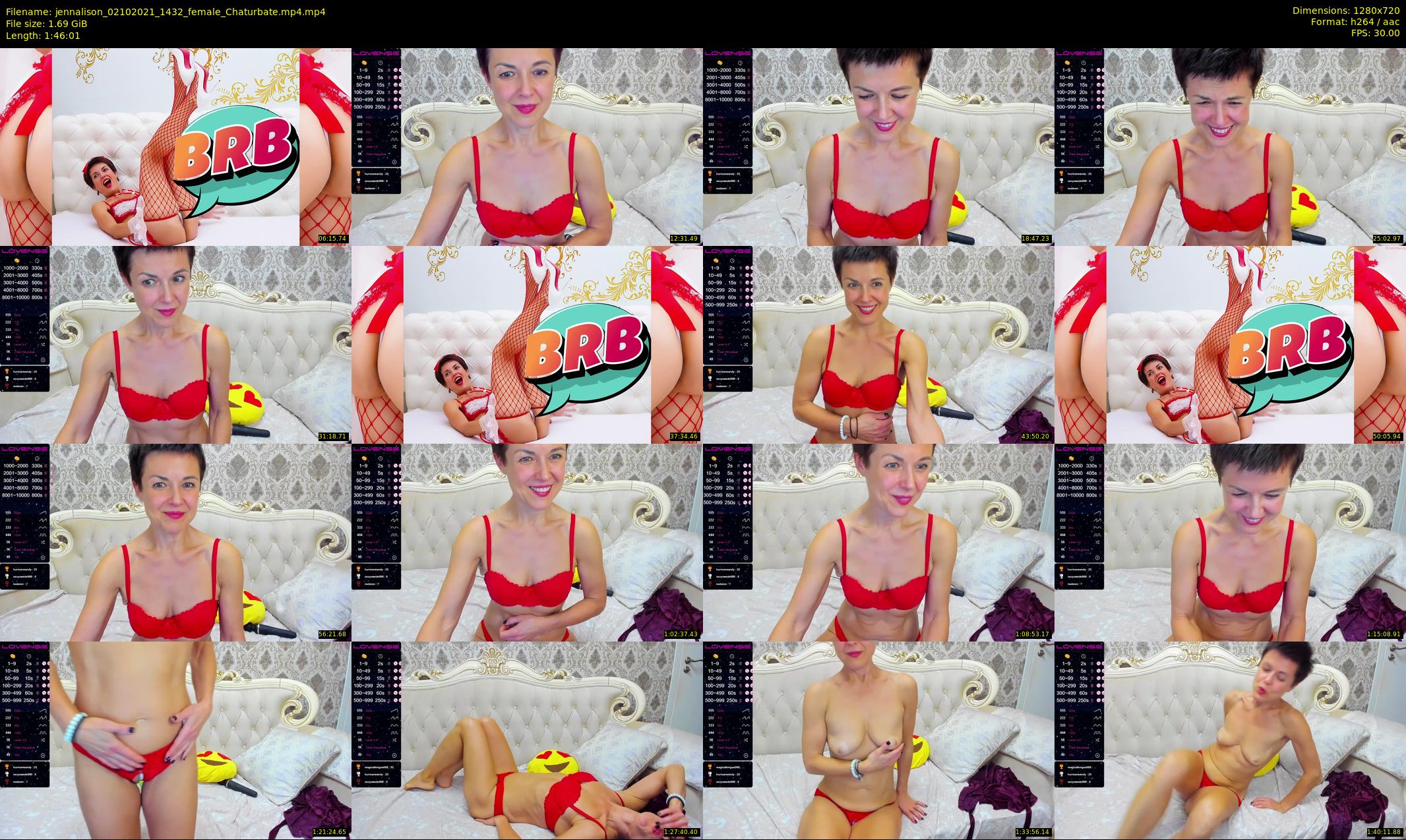jennalison — 107 minute Chaturbate female cam show recording, 720p, Oct 2, 2021