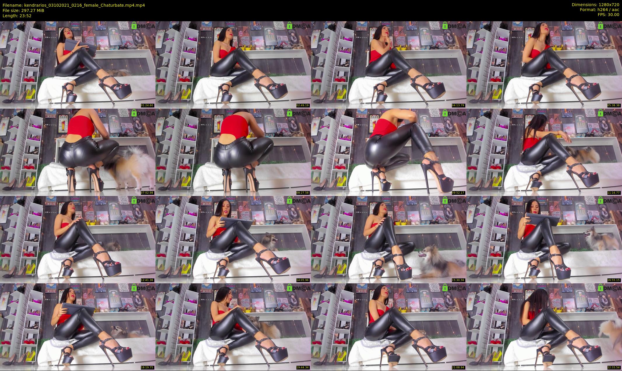 kendrarios — 24 minute Chaturbate female cam show recording, 720p, Oct 3, 2021