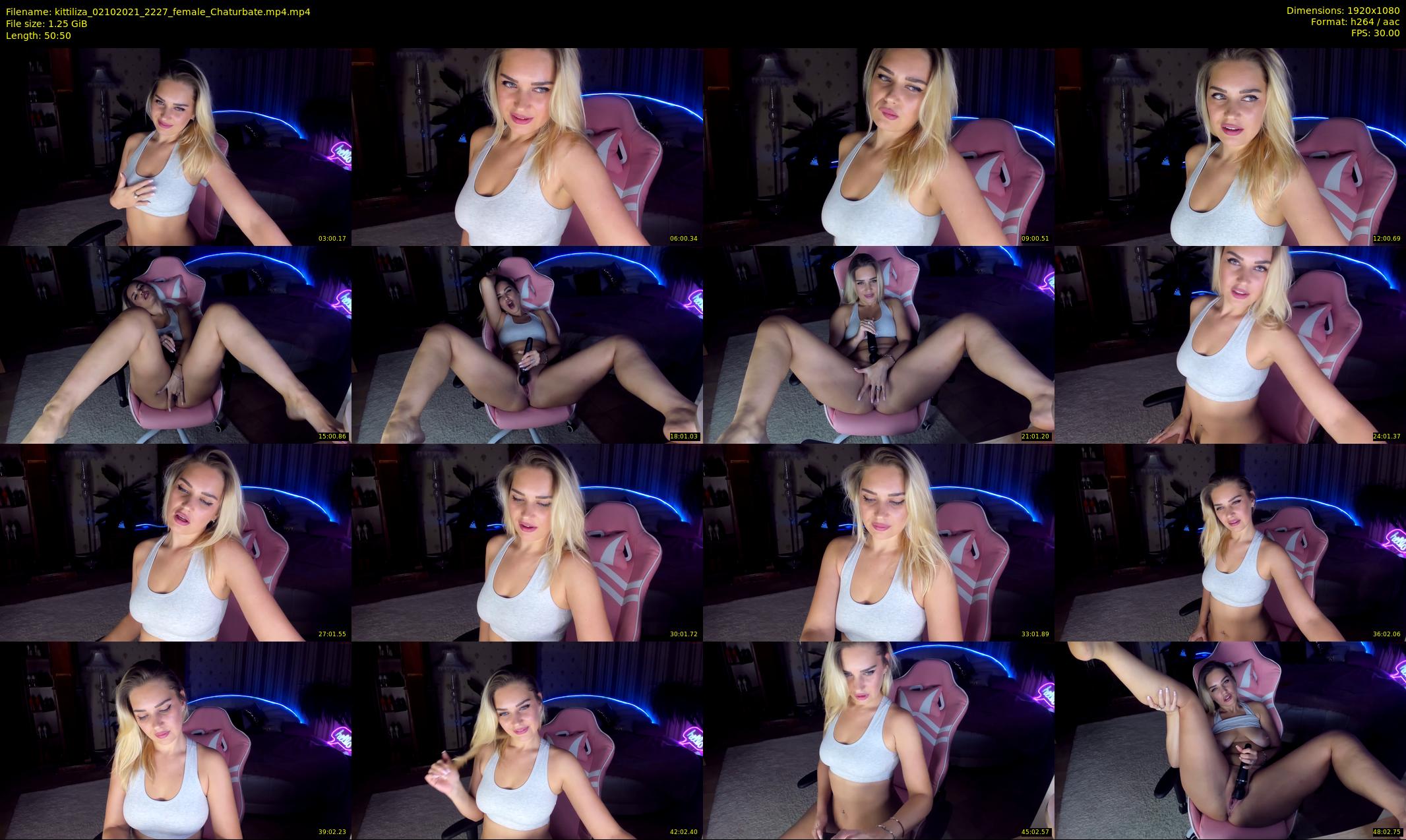 kittiliza — 51 minute Chaturbate female cam show recording, 1080p, Oct 2, 2021