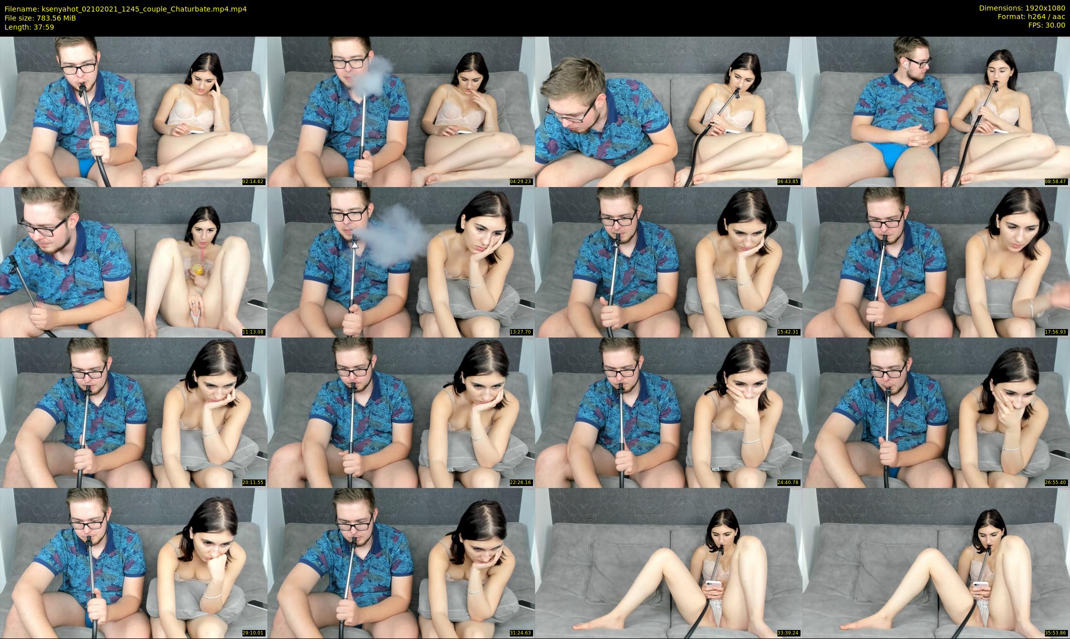 ksenyahot — 38 minute Chaturbate couple cam show recording, 1080p, Oct 2, 2021