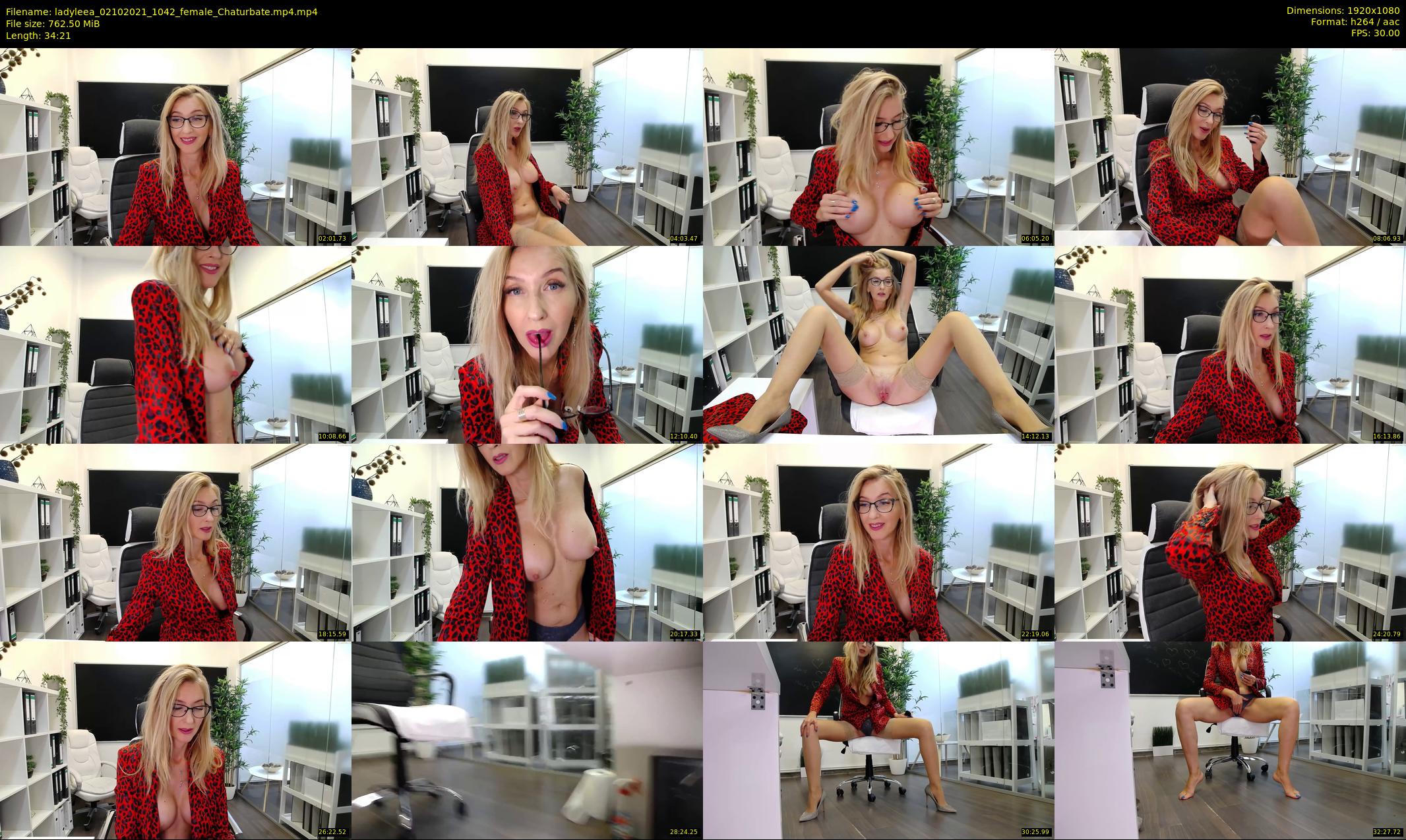 ladyleea — 35 minute Chaturbate female cam show recording, 1080p, Oct 2, 2021