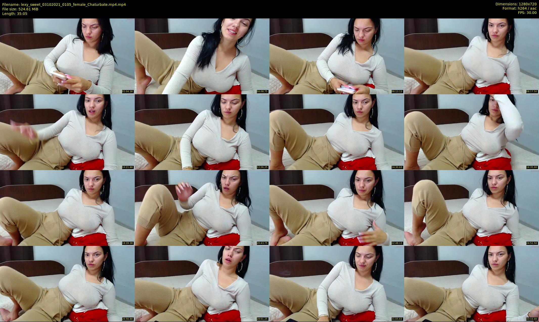 lexy_sweet — 36 minute Chaturbate female cam show recording, 720p, Oct 3, 2021