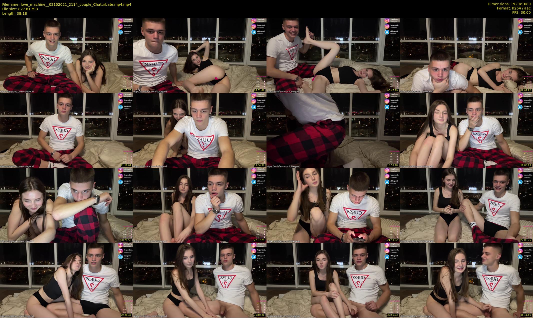 love_machine_ — 39 minute Chaturbate couple cam show recording, 1080p, Oct 2, 2021
