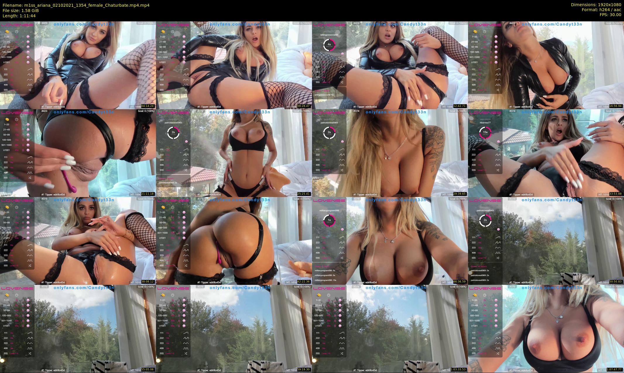 m1ss_ariana — 72 minute Chaturbate female cam show recording, 1080p, Oct 2, 2021