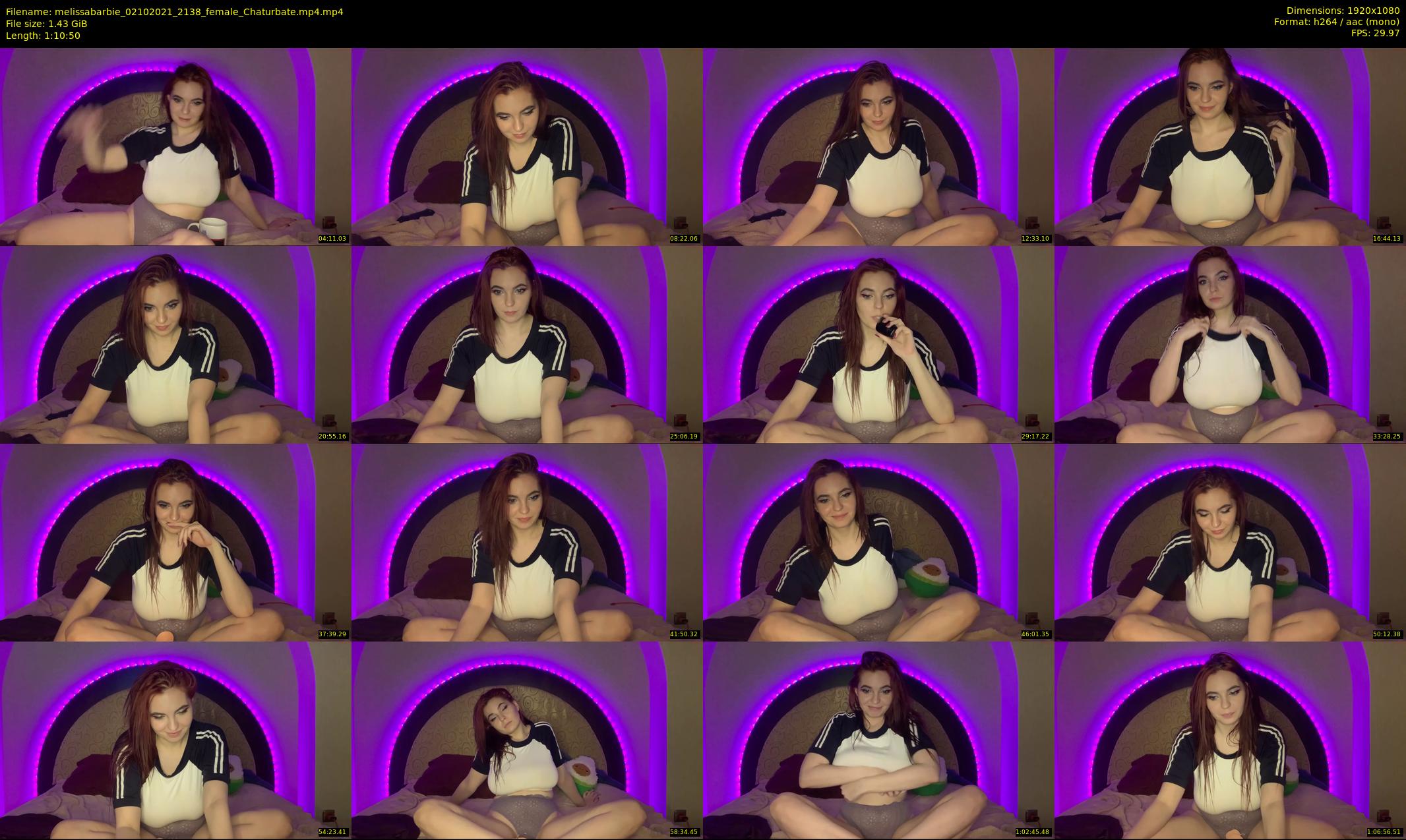 melissabarbie — 71 minute Chaturbate couple cam show recording, 1080p, Oct 2, 2021