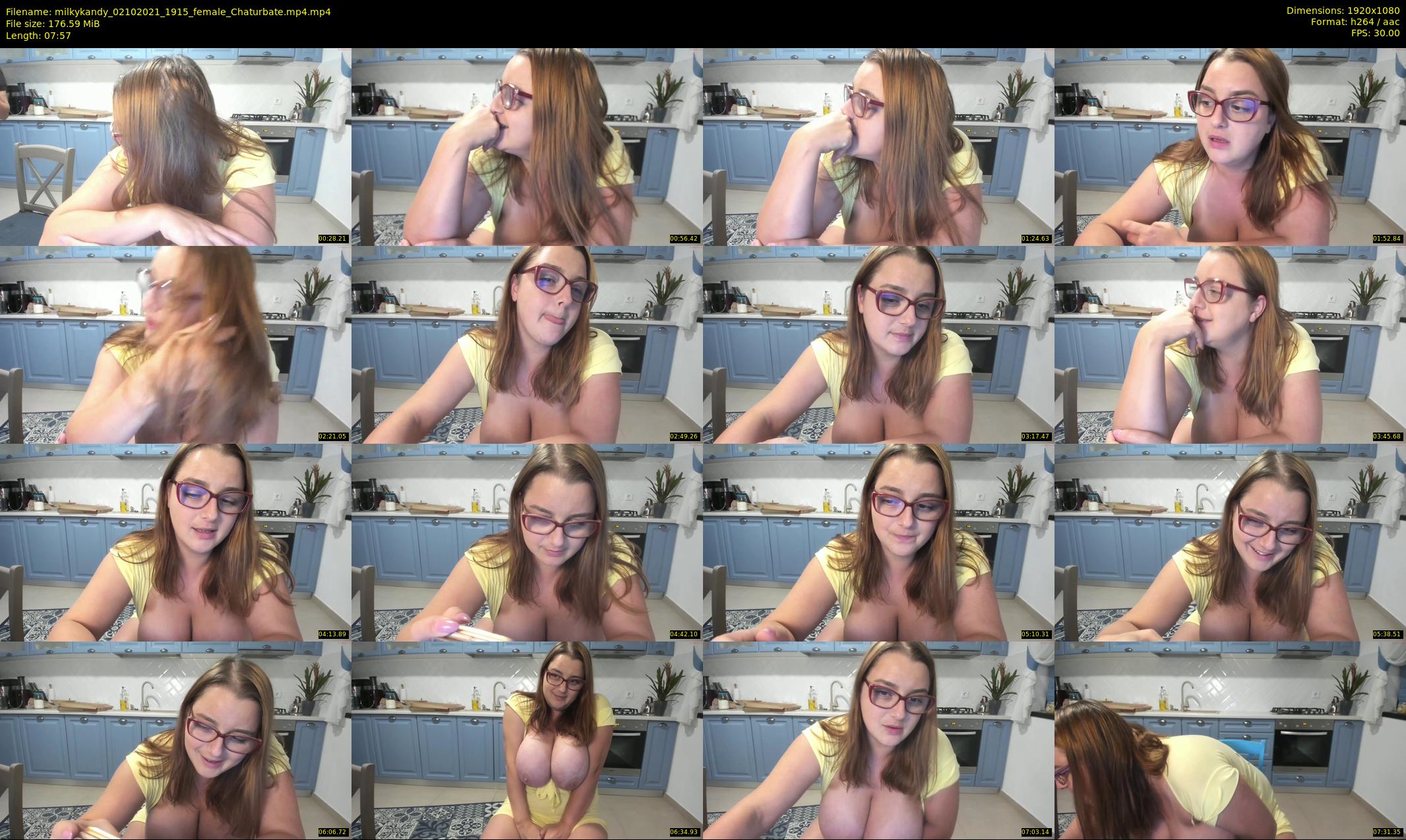milkykandy — 8 minute Chaturbate female cam show recording, 1080p, Oct 2, 2021