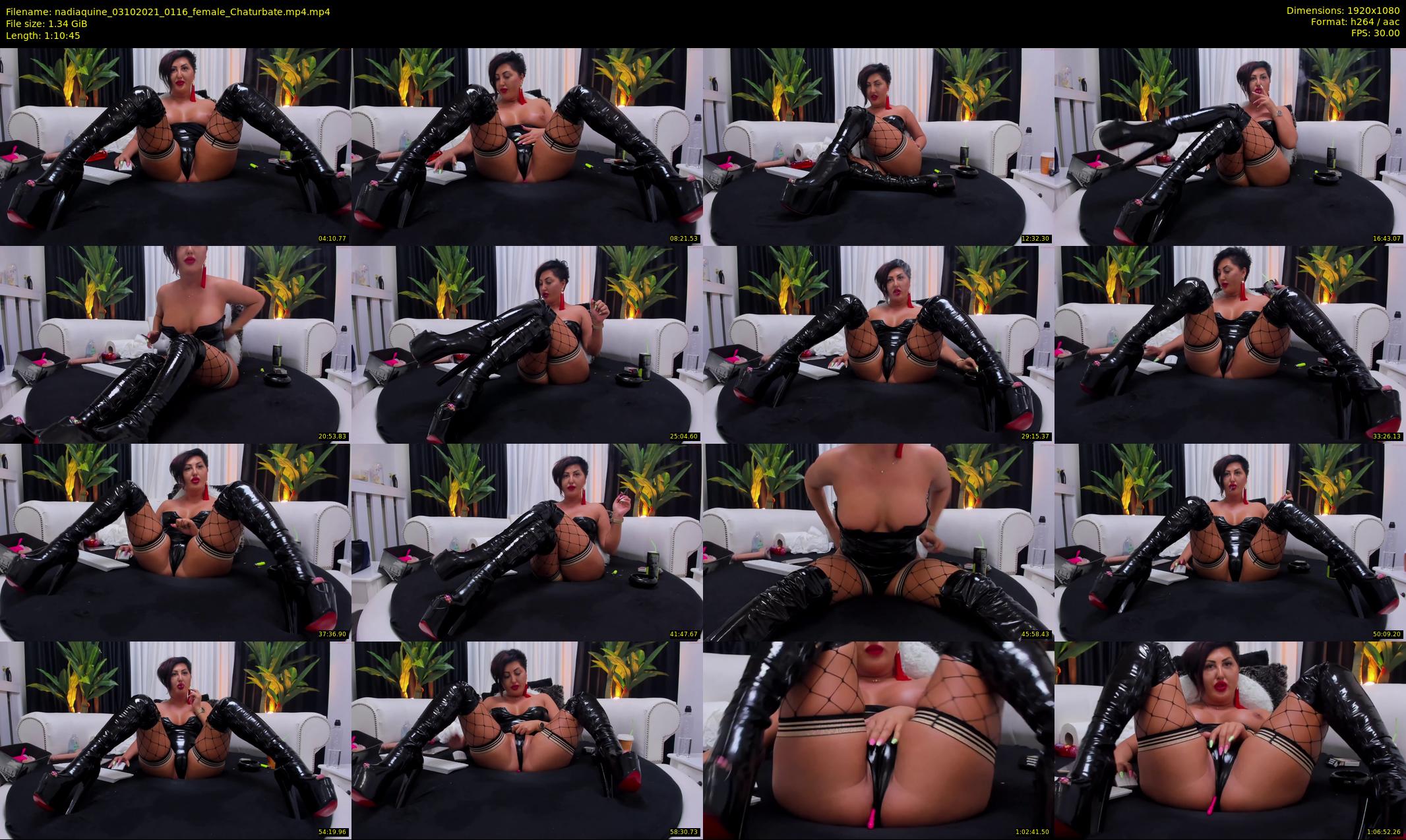 nadiaquine — 71 minute Chaturbate female cam show recording, 1080p, Oct 3, 2021