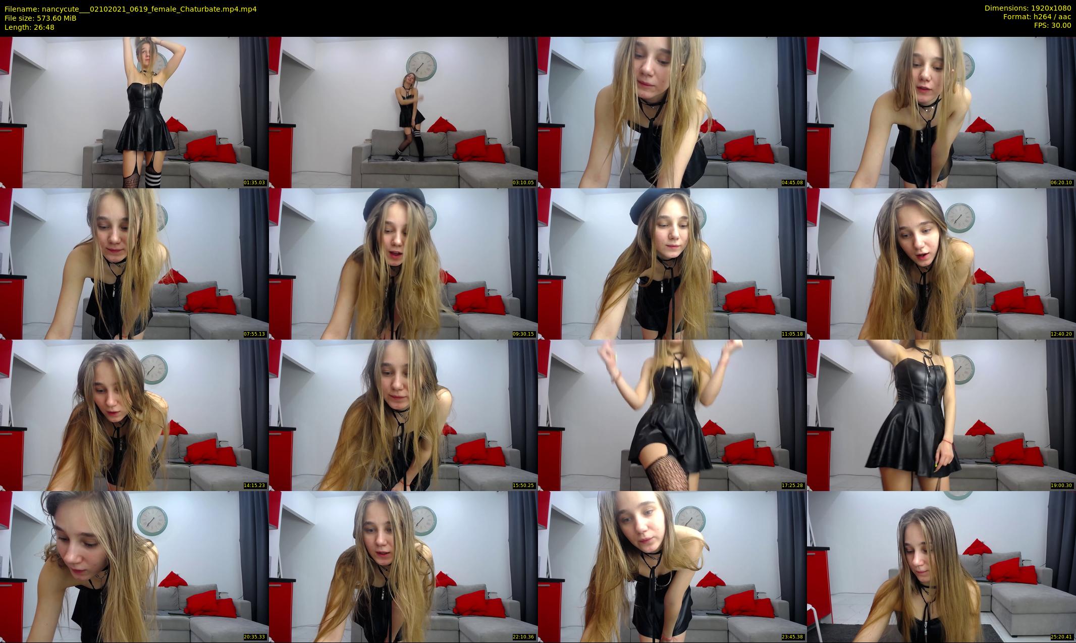 nancycute__ — 27 minute Chaturbate female cam show recording, 1080p, Oct 2, 2021