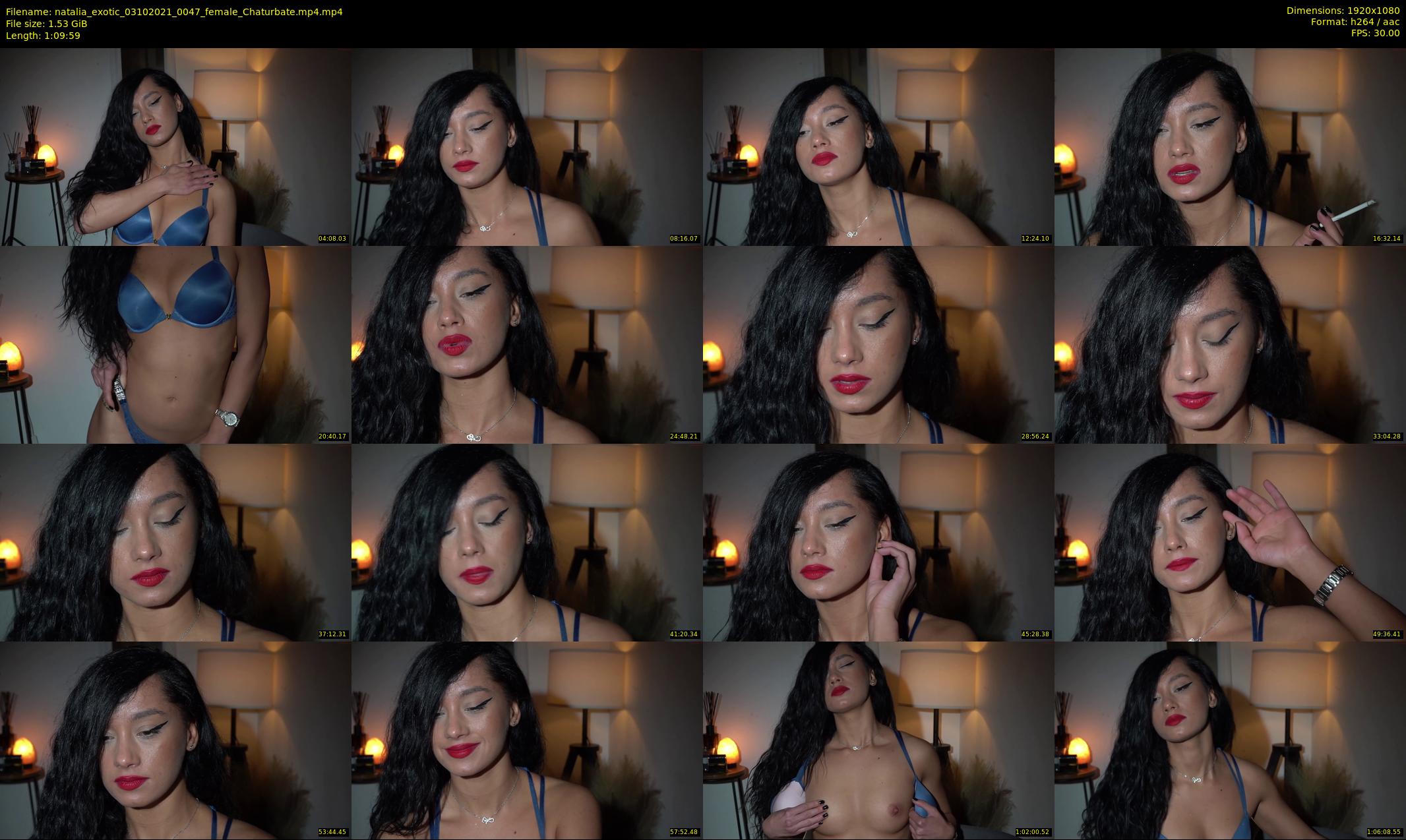 natalia_exotic — 70 minute Chaturbate female cam show recording, 1080p, Oct 3, 2021