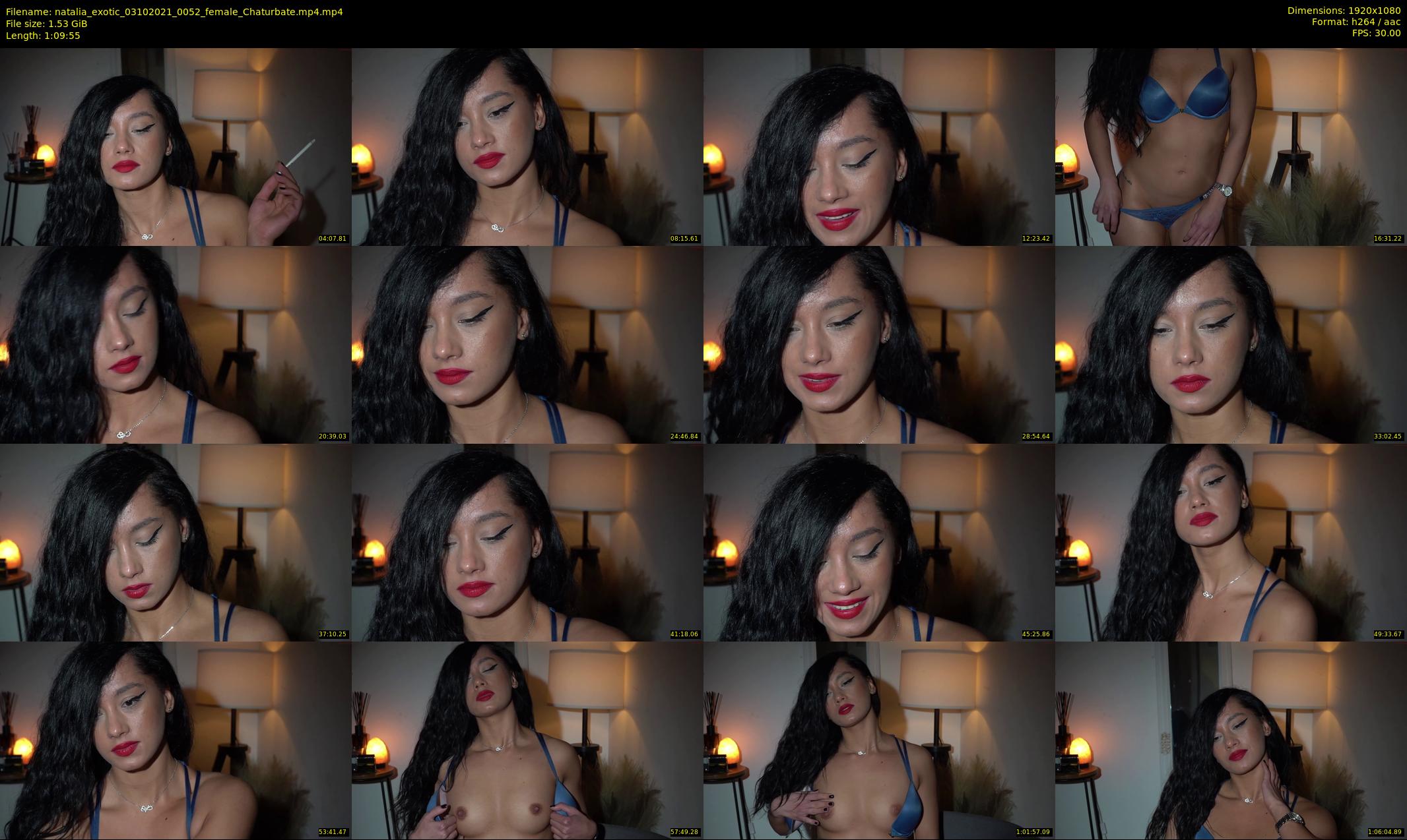 natalia_exotic — 70 minute Chaturbate female cam show recording, 1080p, Oct 3, 2021