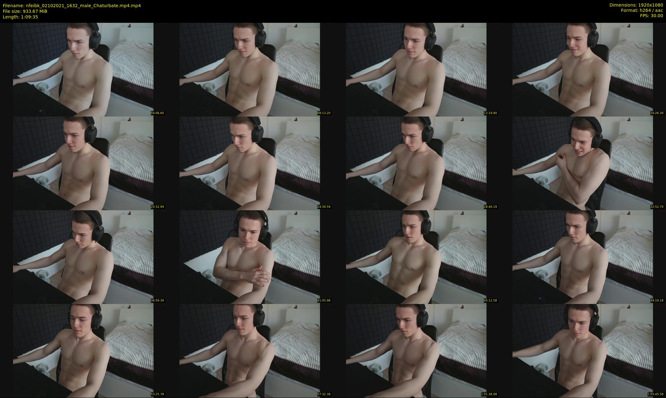 nfeibk — 70 minute Chaturbate male cam show recording, 1080p, Oct 2, 2021