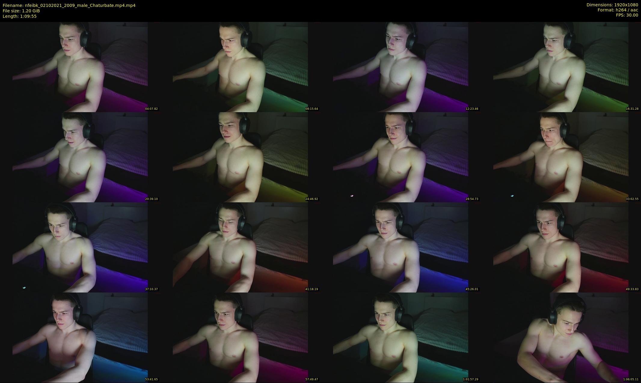 nfeibk — 70 minute Chaturbate male cam show recording, 1080p, Oct 2, 2021