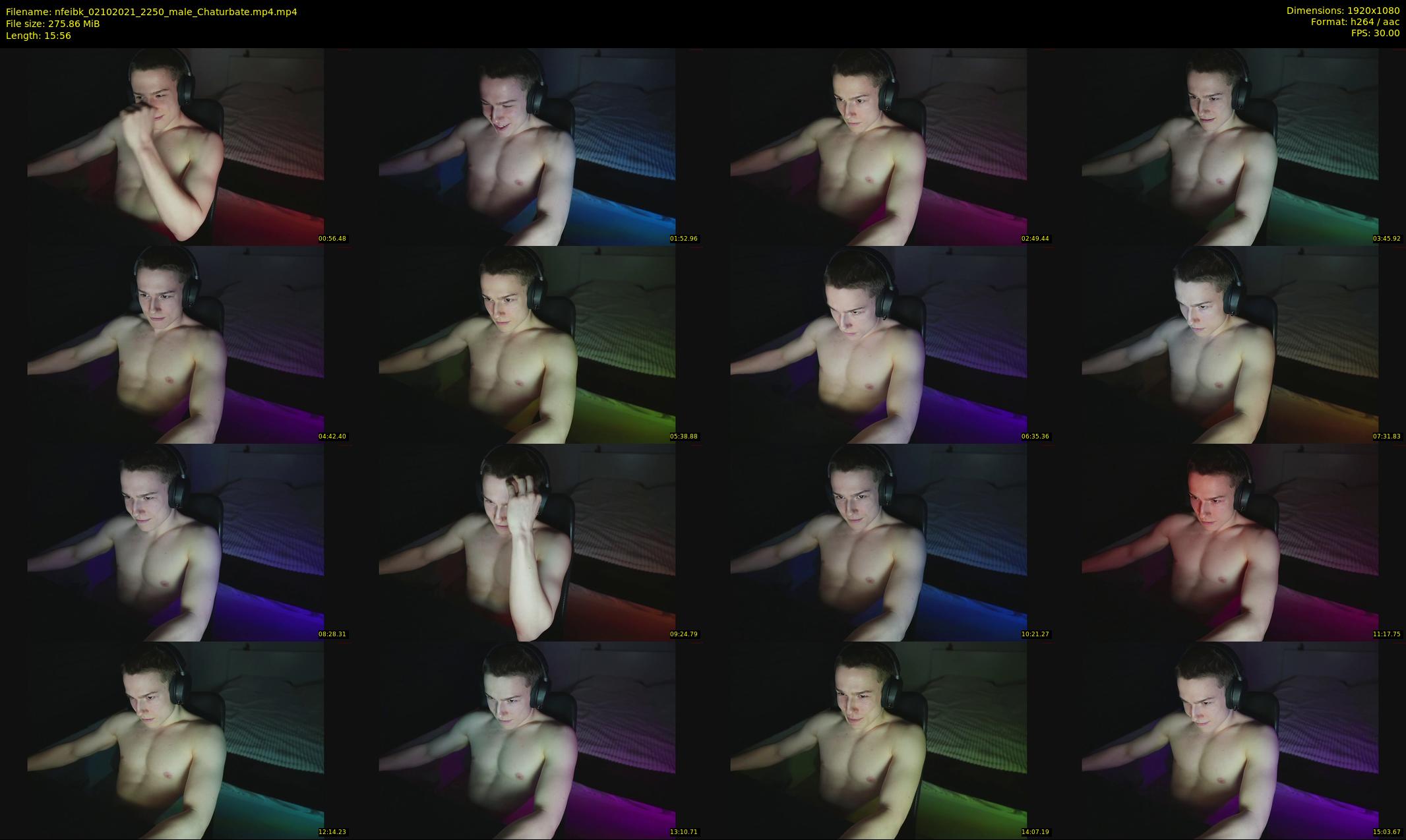 nfeibk — 16 minute Chaturbate male cam show recording, 1080p, Oct 2, 2021