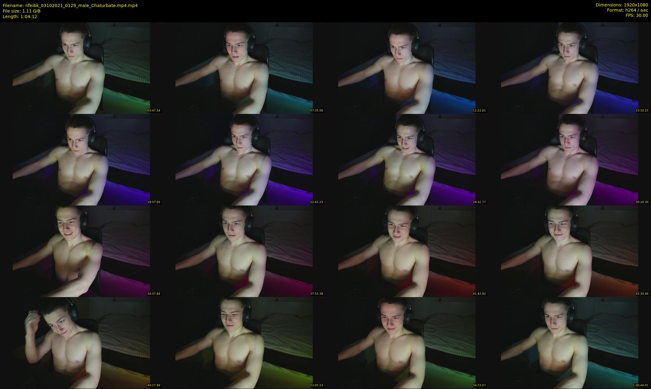 nfeibk — 65 minute Chaturbate male cam show recording, 1080p, Oct 3, 2021