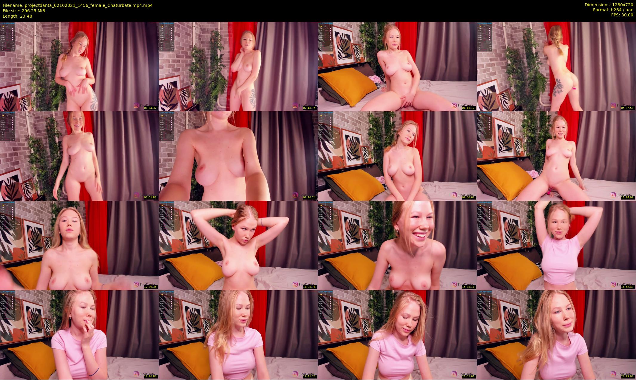 projectdanta — 24 minute Chaturbate female cam show recording, 720p, Oct 2, 2021