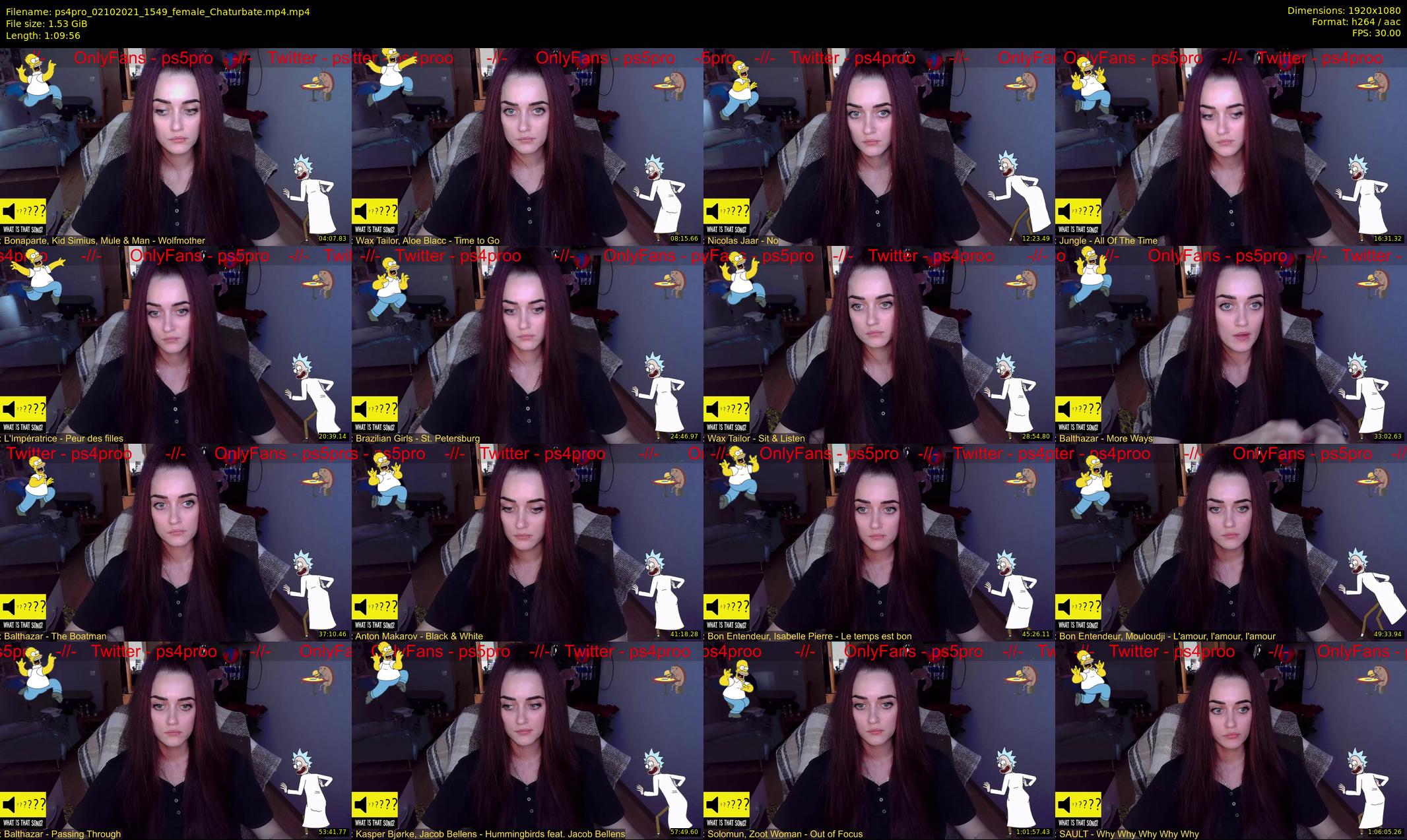 ps4pro — 70 minute Chaturbate female cam show recording, 1080p, Oct 2, 2021