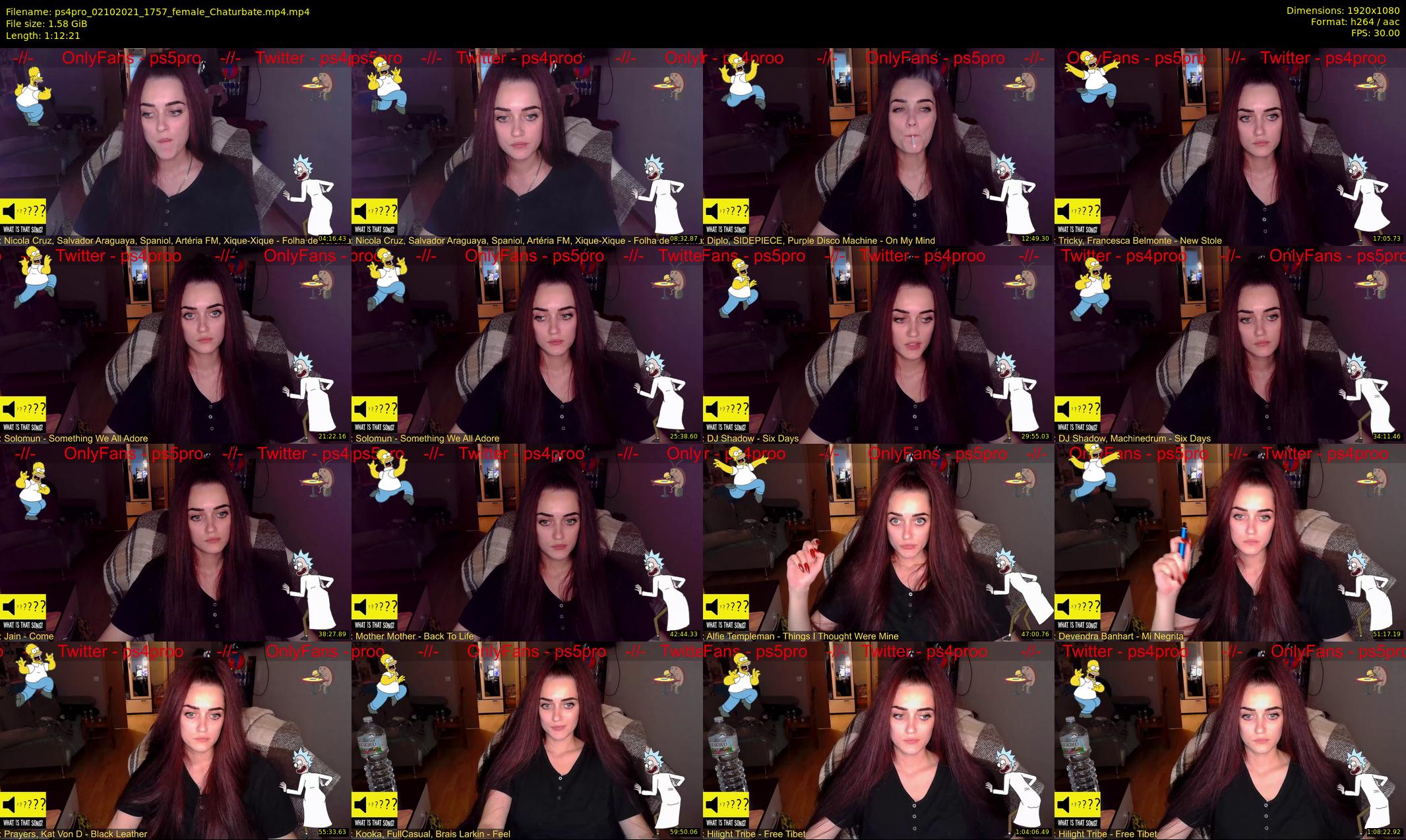 ps4pro — 73 minute Chaturbate female cam show recording, 1080p, Oct 2, 2021