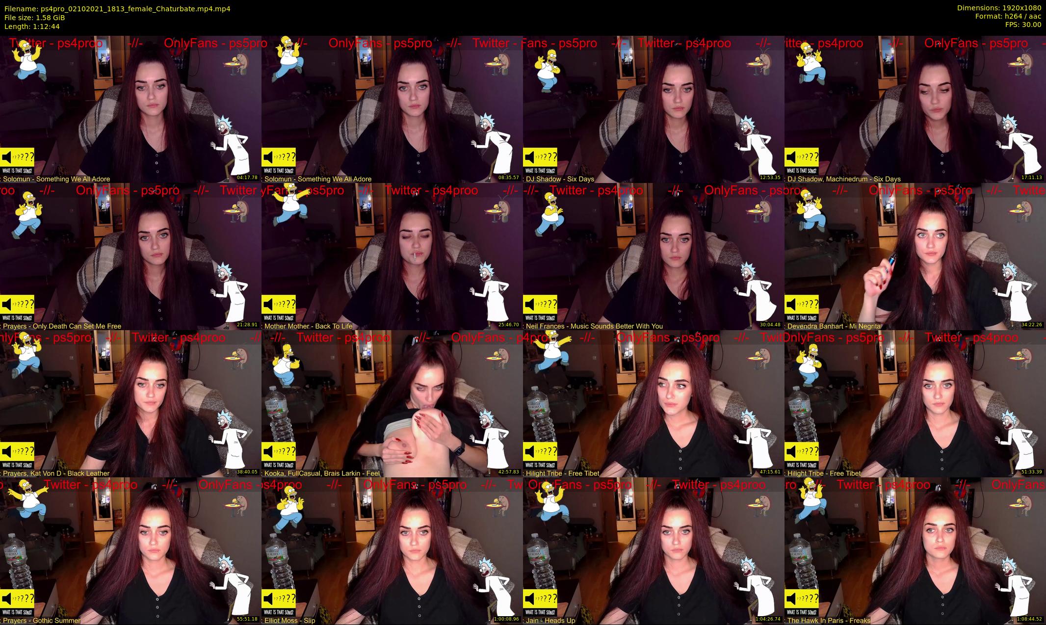 ps4pro — 73 minute Chaturbate female cam show recording, 1080p, Oct 2, 2021