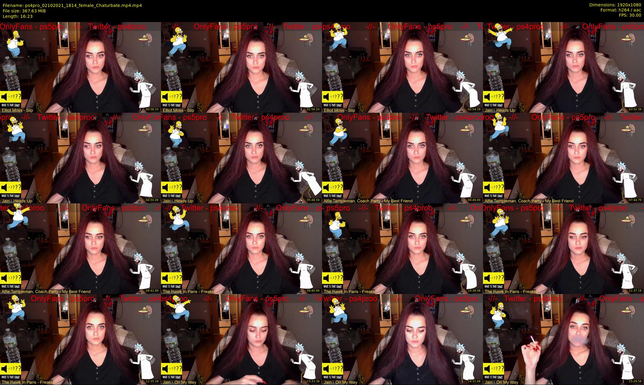 ps4pro — 17 minute Chaturbate female cam show recording, 1080p, Oct 2, 2021