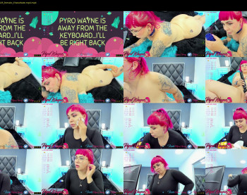 pyrowayne — 70 minute Chaturbate female cam show recording, 1080p, Oct 3, 2021