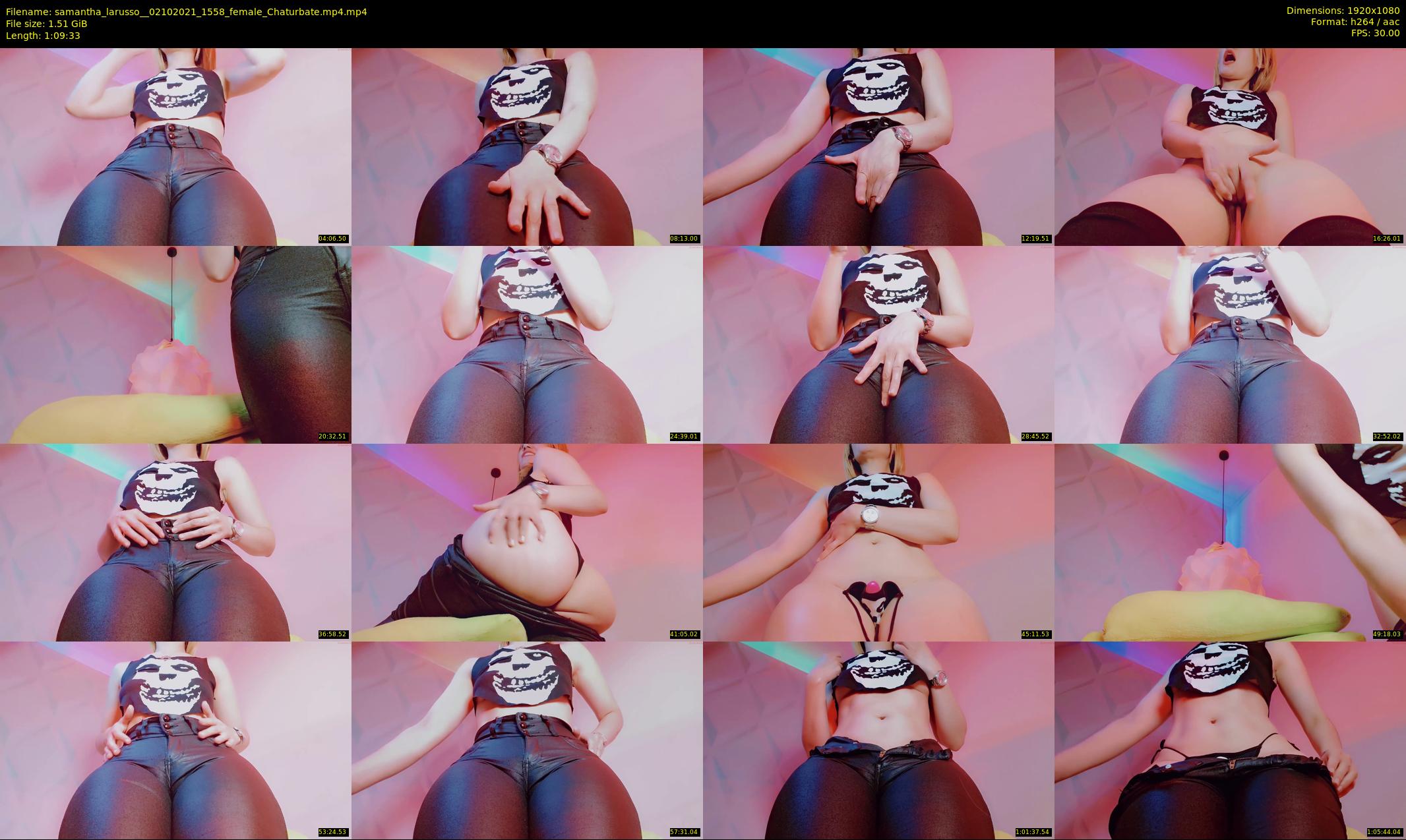 samantha_larusso_ — 70 minute Chaturbate couple cam show recording, 1080p, Oct 2, 2021