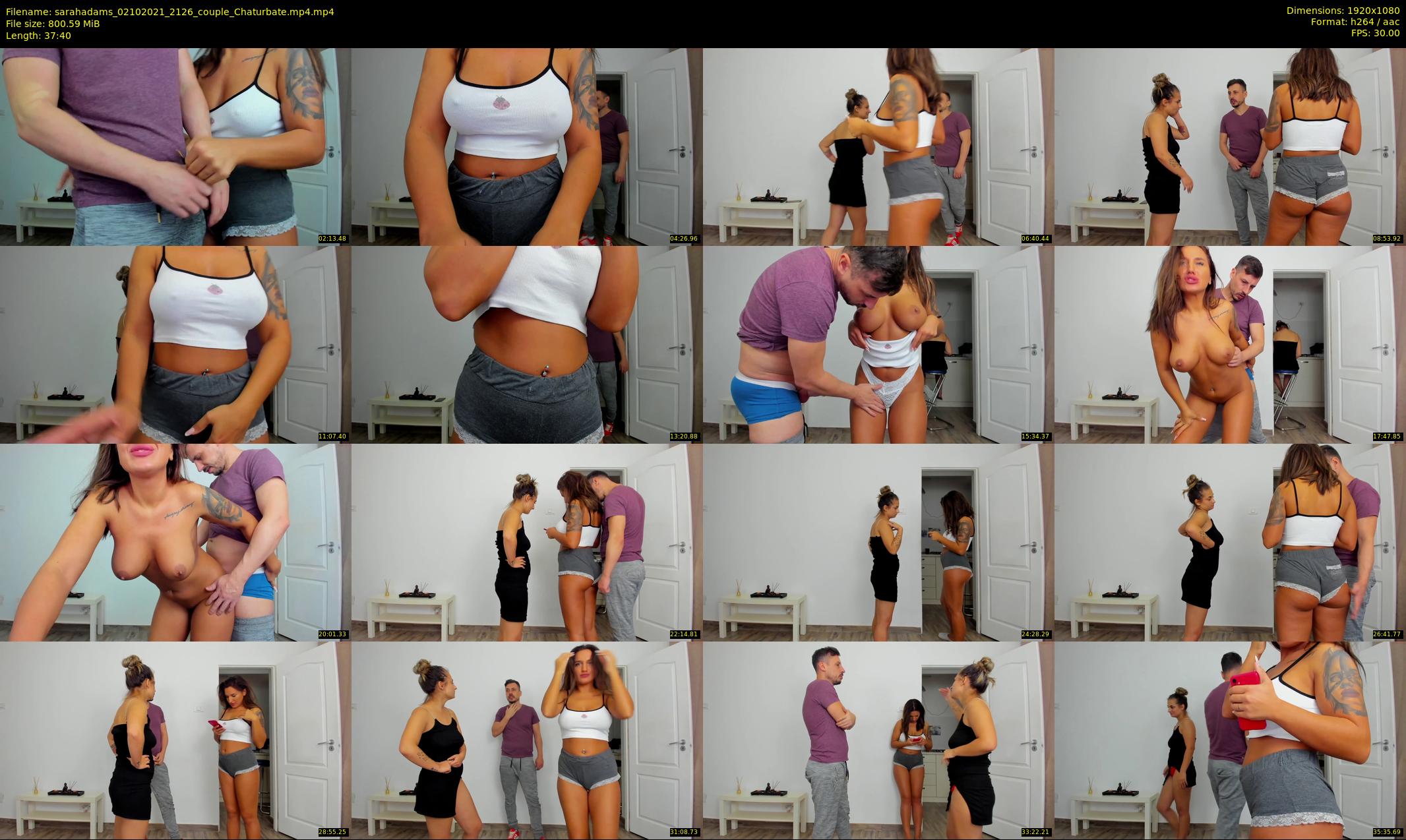 sarahadams — 38 minute Chaturbate female cam show recording, 1080p, Oct 2, 2021