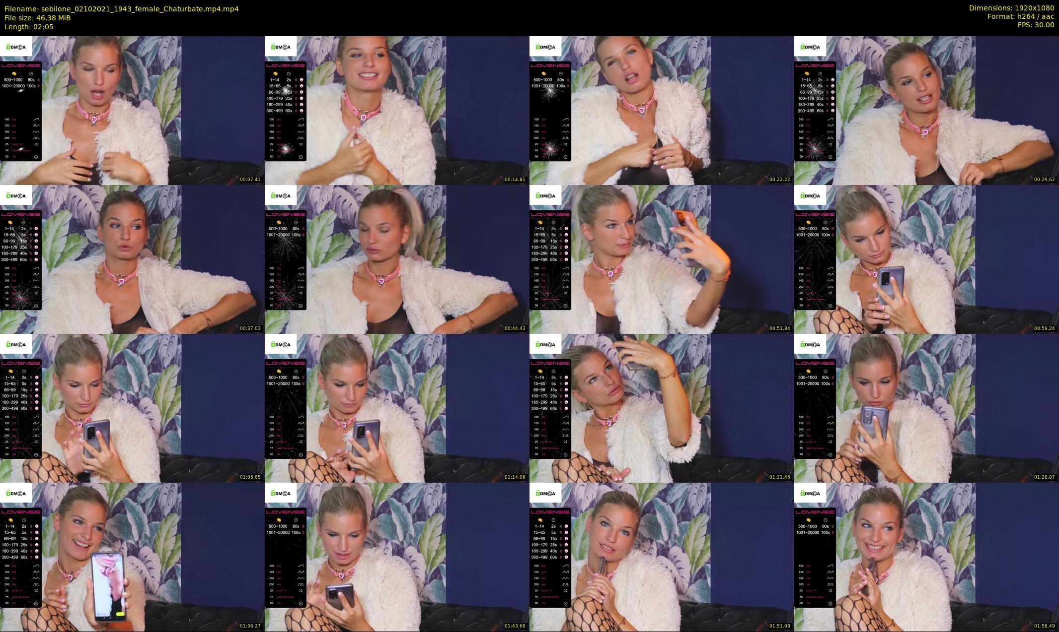 sebilone — 3 minute Chaturbate couple cam show recording, 1080p, Oct 2, 2021