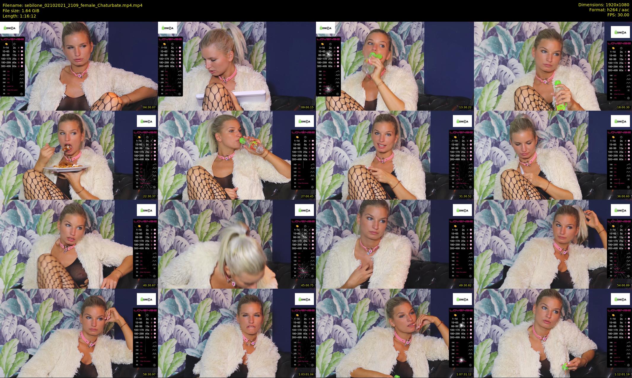 sebilone — 77 minute Chaturbate couple cam show recording, 1080p, Oct 2, 2021