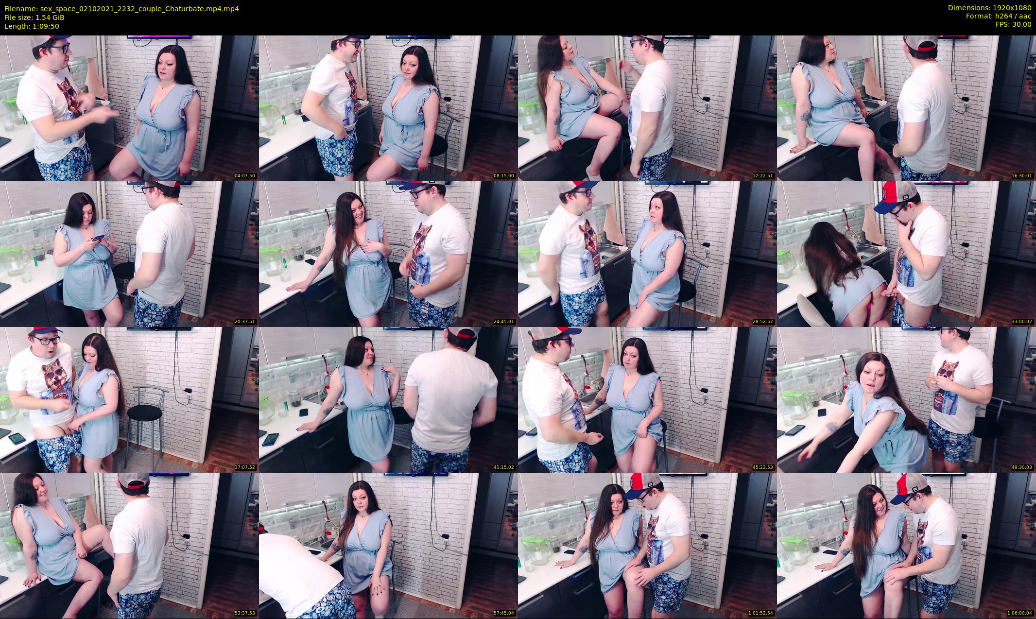 sex_space — 70 minute Chaturbate couple cam show recording, 1080p, Oct 2, 2021