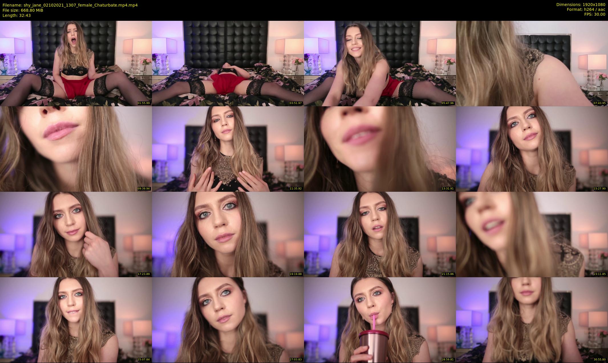 shy_jane — 33 minute Chaturbate female cam show recording, 1080p, Oct 2, 2021