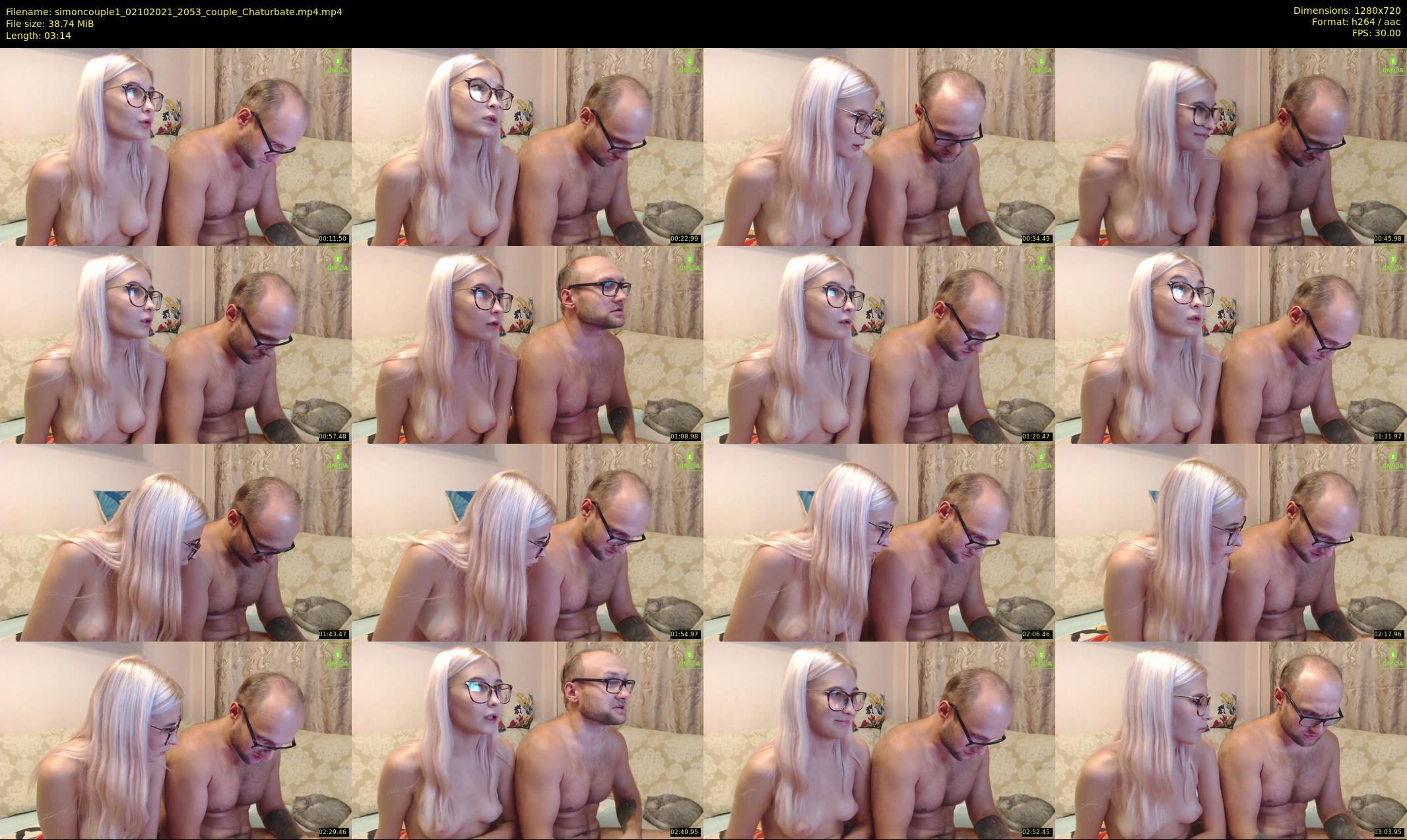 simoncouple1 — 4 minute Chaturbate couple cam show recording, 720p, Oct 2, 2021