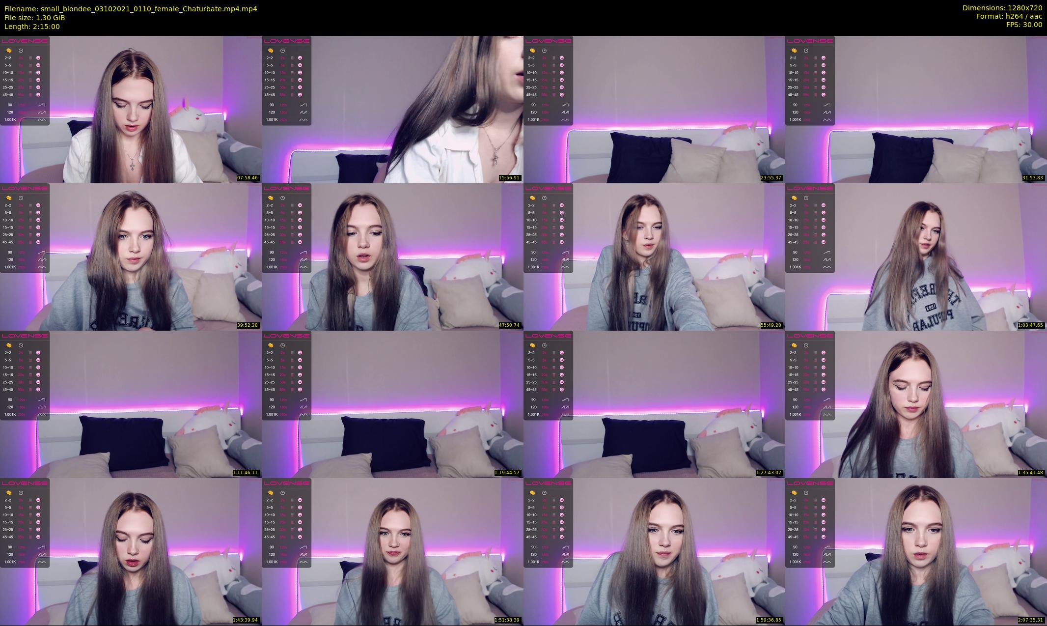 small_blondee — 135 minute Chaturbate female cam show recording, 720p, Oct 3, 2021
